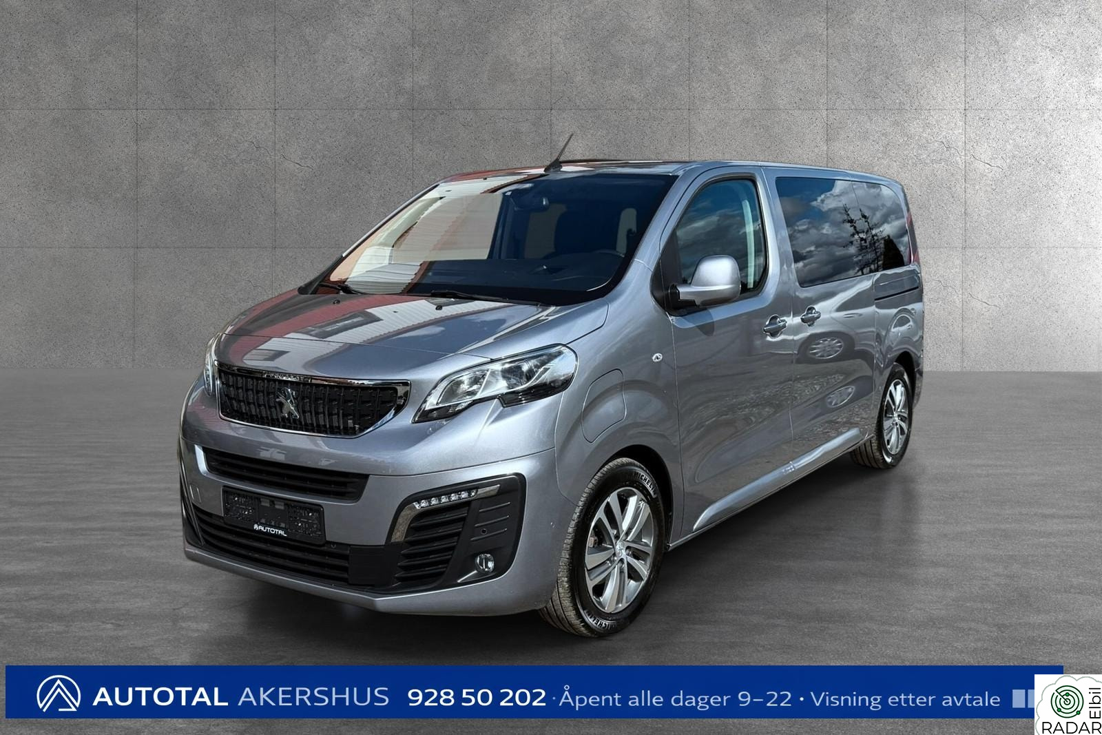 PEUGEOT EXPERT TRAVELLER 136hk | 313km | L2 | 8 Seter | Kamera | Nybilgaranti