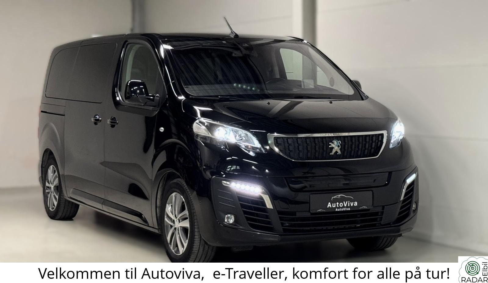 PEUGEOT EXPERT TRAVELLER 75kw/h 7 seter L2 Topp utstyrt familiebil!