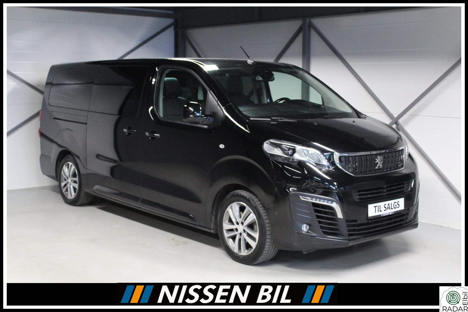 PEUGEOT EXPERT TRAVELLER 8 SETER AUT/SKINN/PANO/HUD/R.KAM/H.FESTE+++