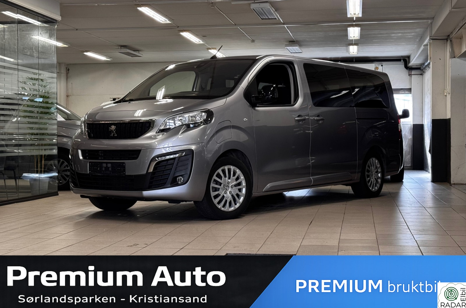 PEUGEOT Traveller 75 kWh / L3 / 9 seter / Ryggekamera / CarPlay