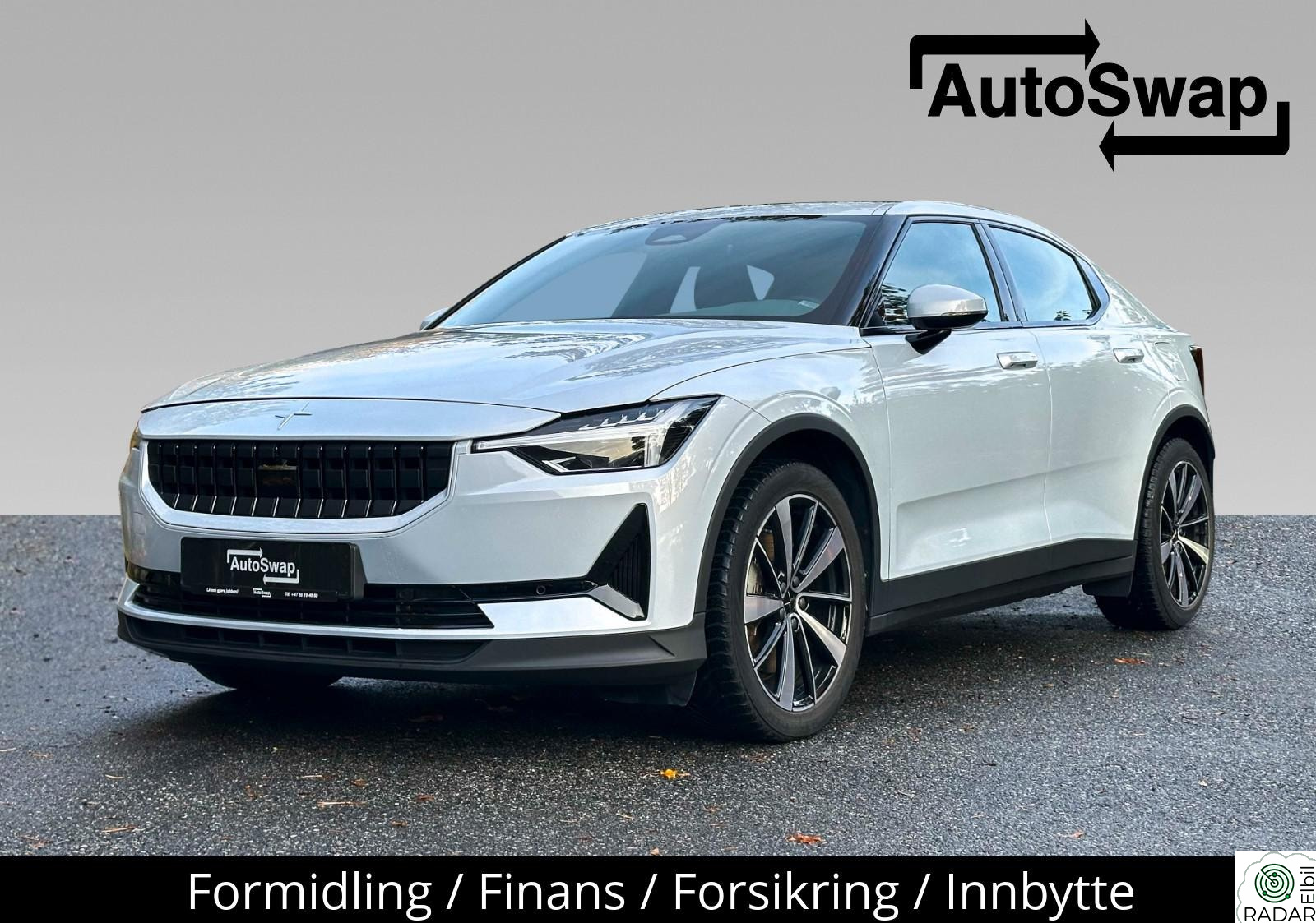 POLESTAR 2 Standard Range FWD. Plus-pakke. Sommer+Vinter