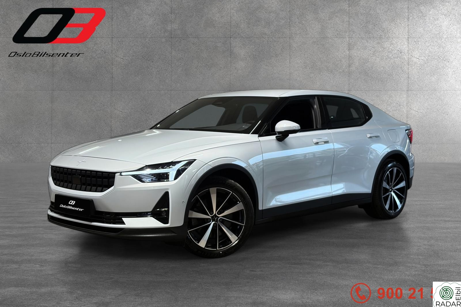 POLESTAR 2 NORSK/NYBILGARANTI/PILOT/443WLTP/360KAMERA/ACC/CARPLAY+