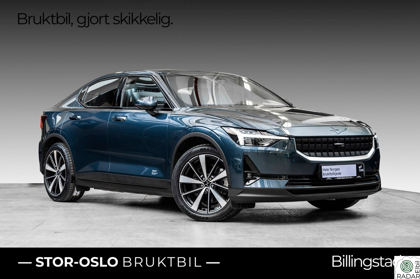 POLESTAR 2 Long Range Pilot & Pluspakke 360/PIXEL/PANO/H&K/KROK