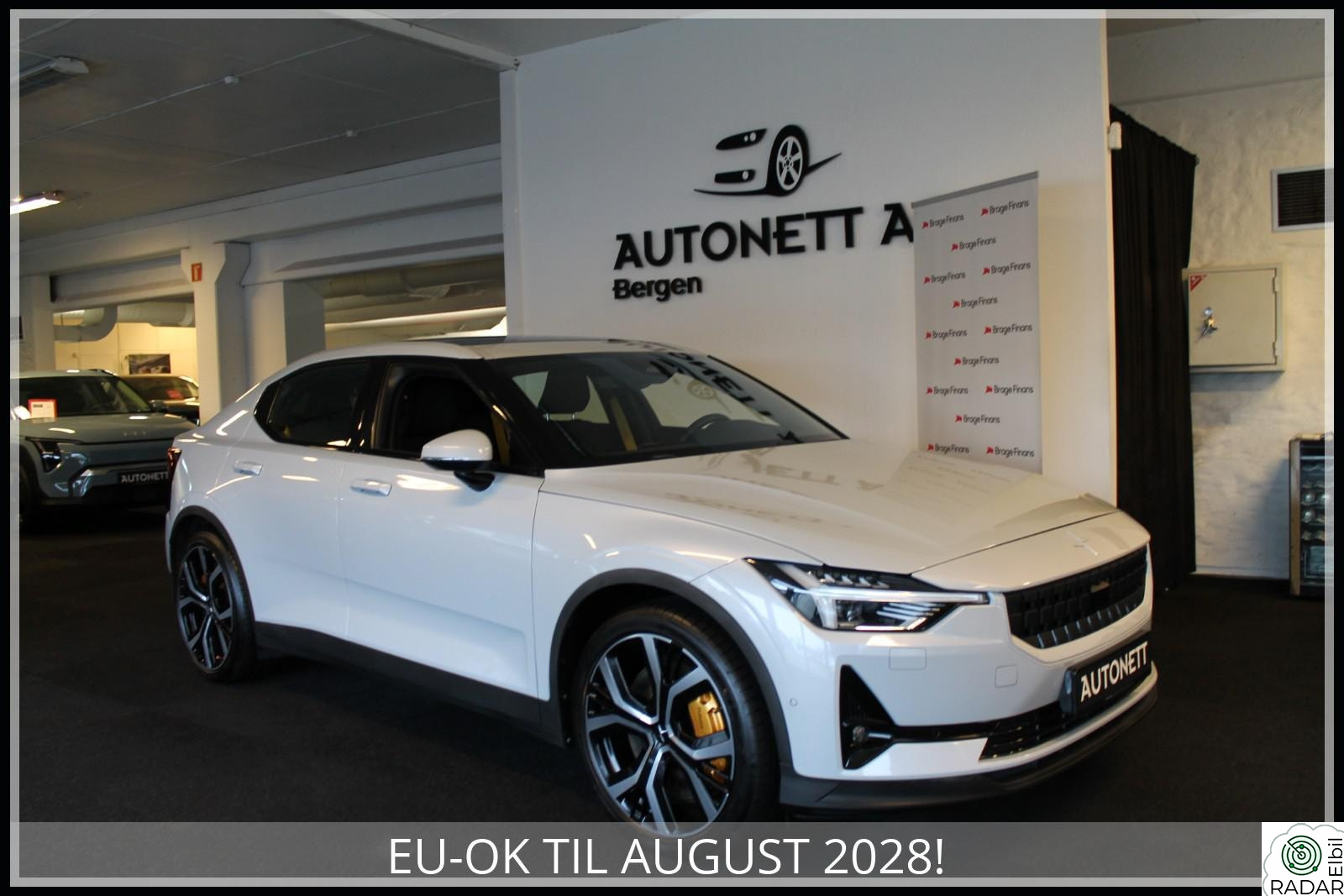 POLESTAR 2 Performance,LR,Awd,Pano,Klar folie/beskyttelse,EU-OK!!