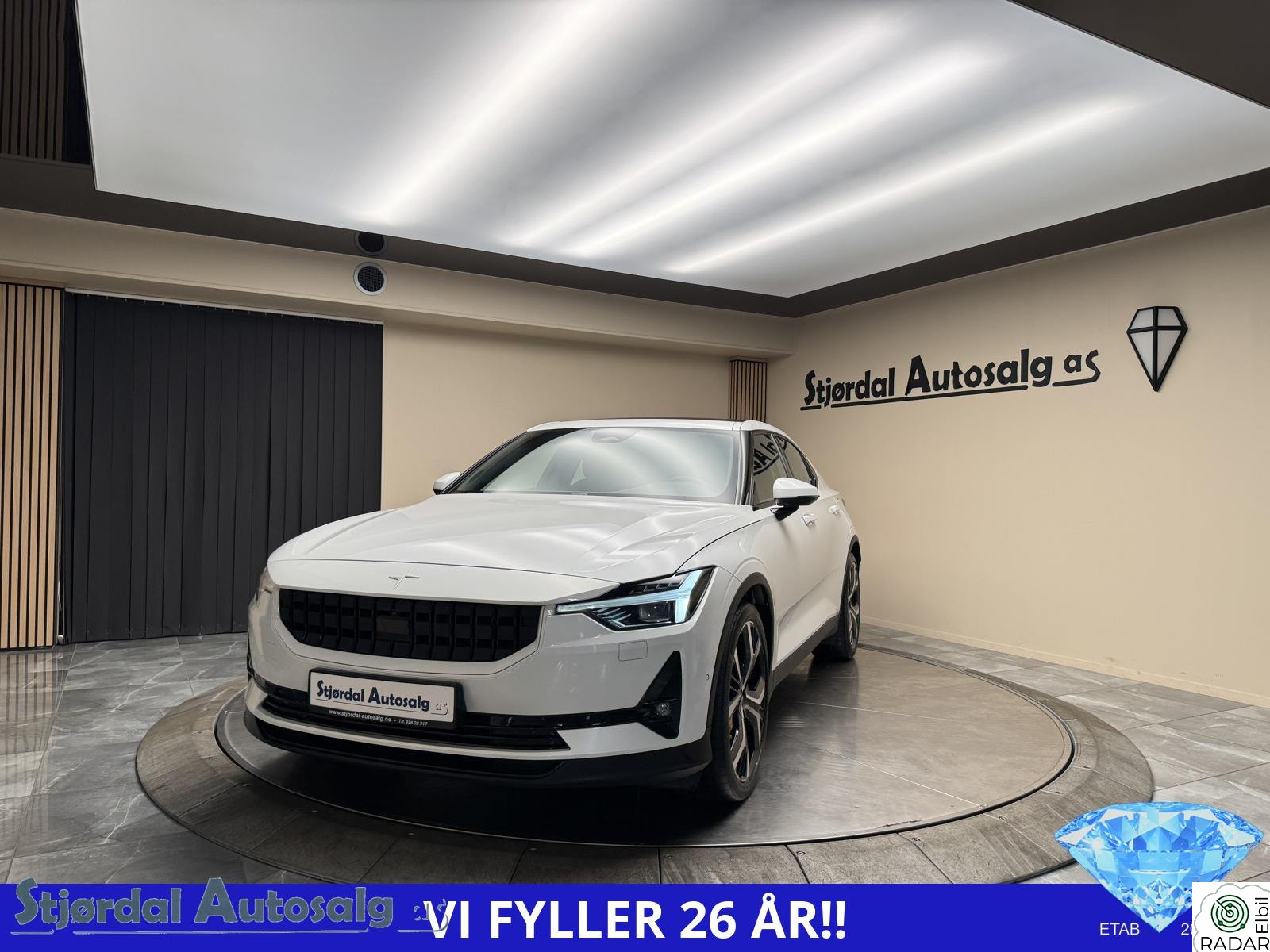 POLESTAR 2 Performance,Pilot,Plus,ACC,360g.kam,Krok,Pano 1 Eiers