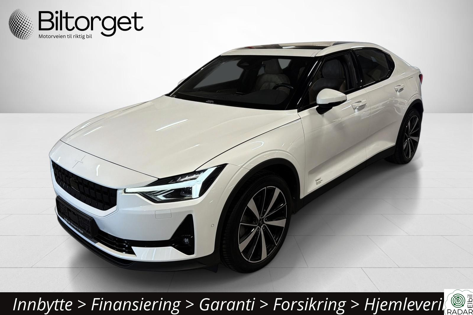 POLESTAR 2 Dual Motor Long Range 467km Skinn Krok Pano 360 ACC++