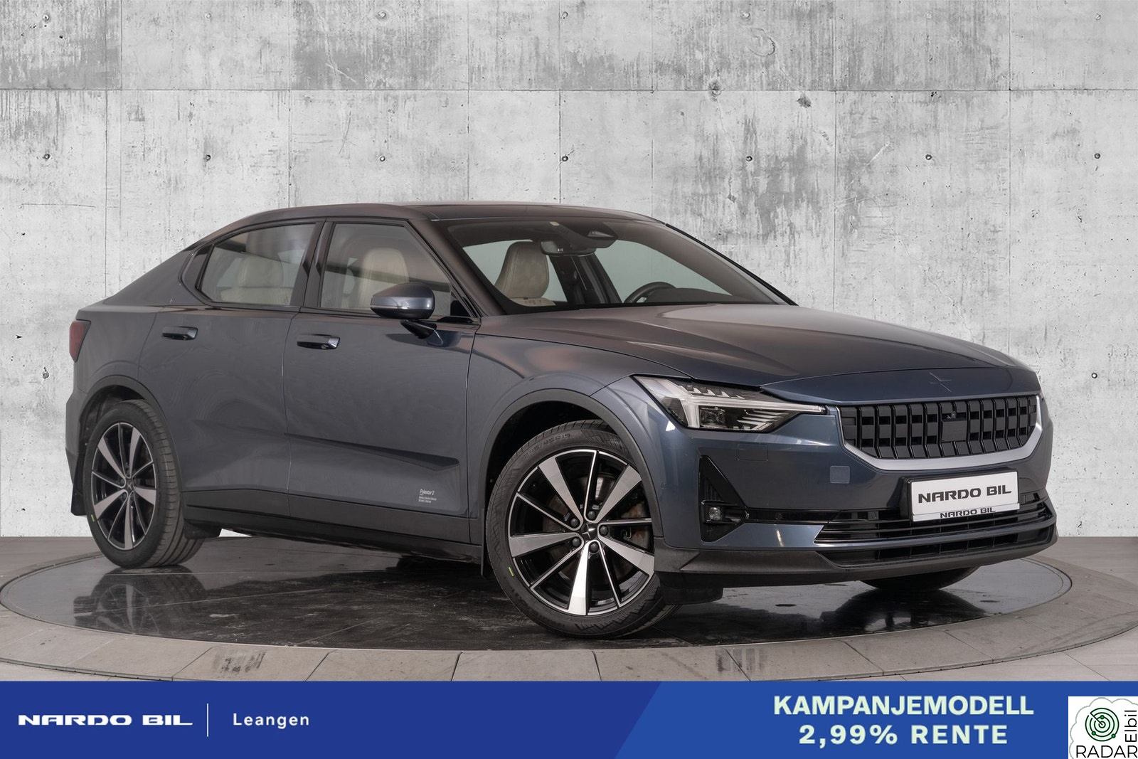 POLESTAR 2 Plus Pilot. Rentekampanje på brukt Polestar! fra 2,99%
