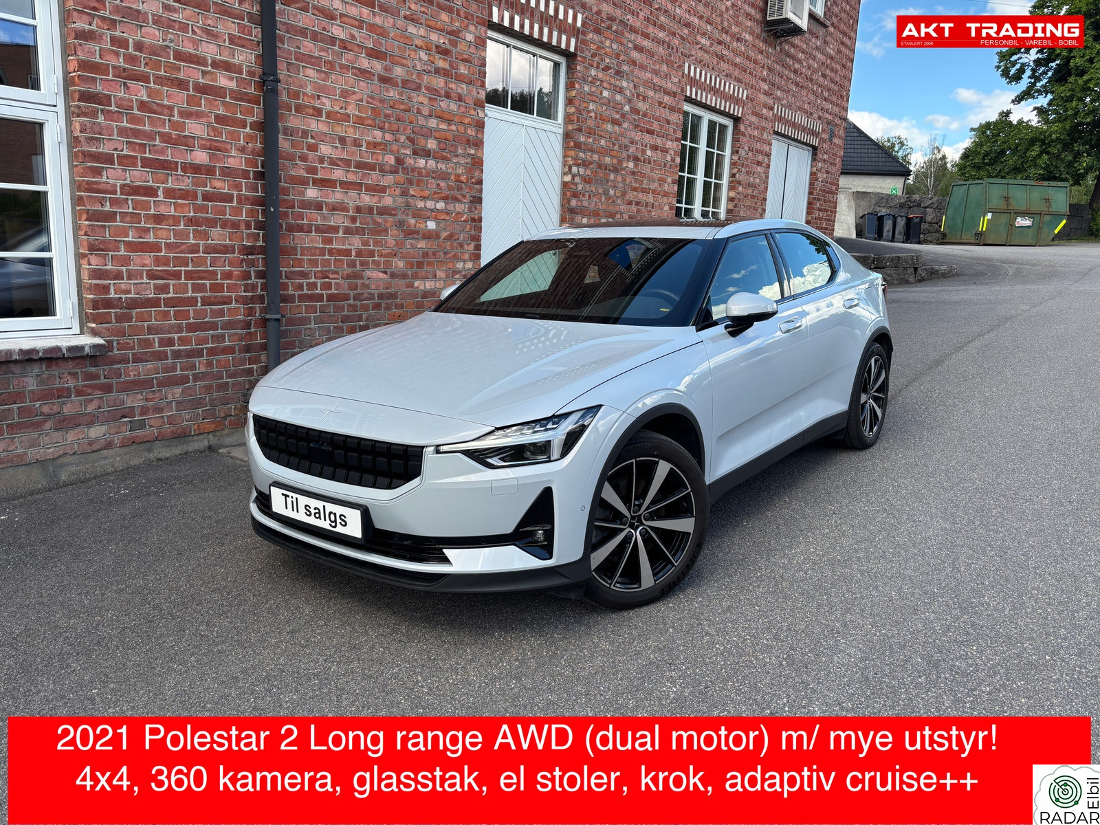 POLESTAR 2 Long Range Dual Motor AWD / KROK++
