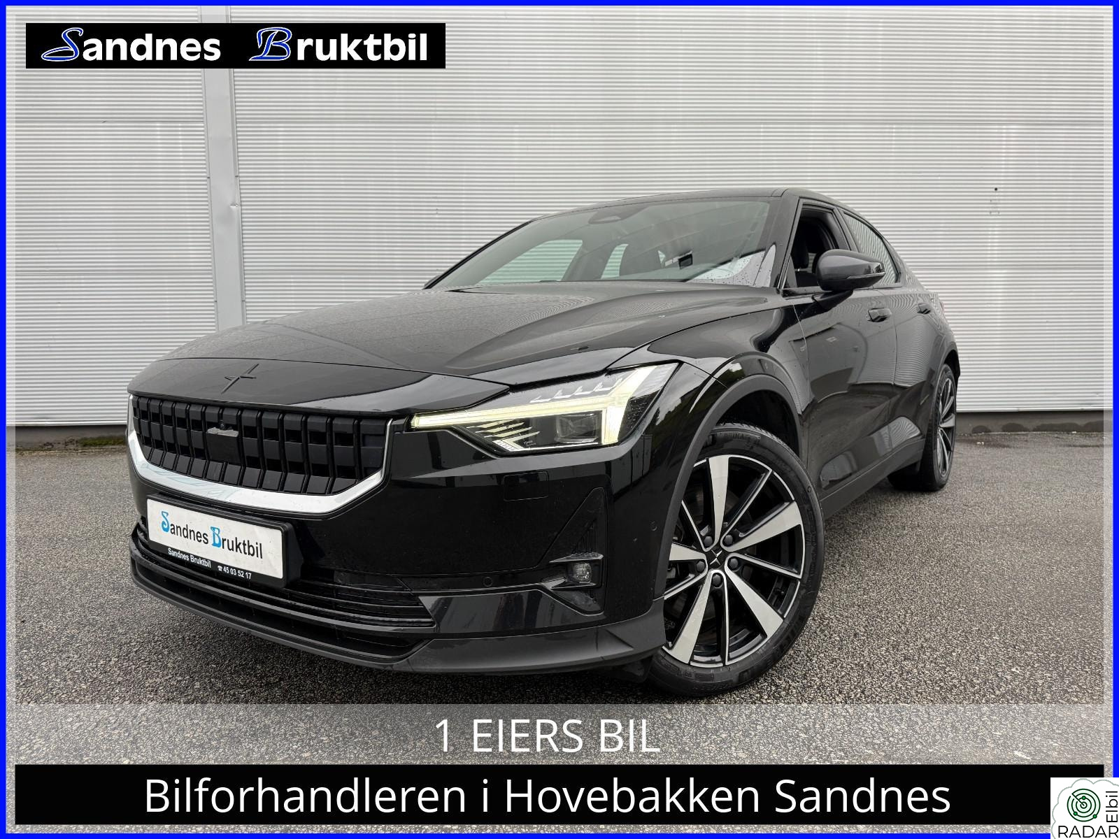 POLESTAR 2 LONG RANGE 4X4 PANO,ACC,KROK,NAVI,TLF,360KAMERA,TLF,LED
