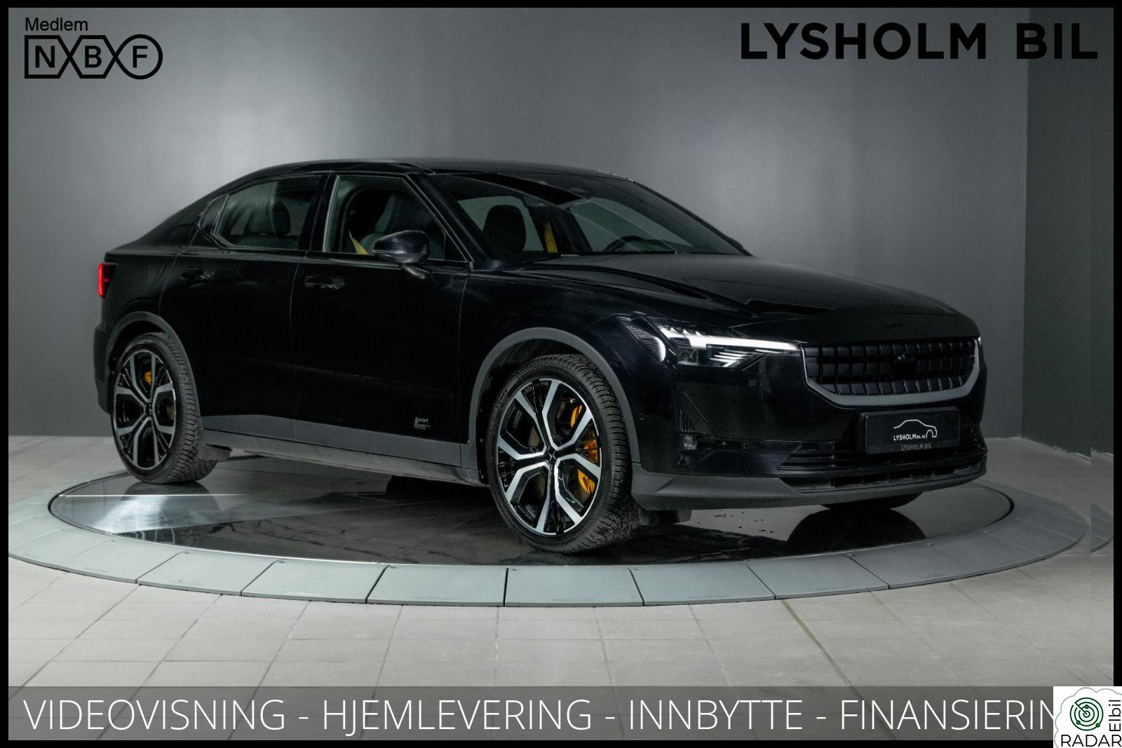 POLESTAR 2 Performance AWD Pilot/Pluss/Krok/H&K/Pixel/Nybilgaranti