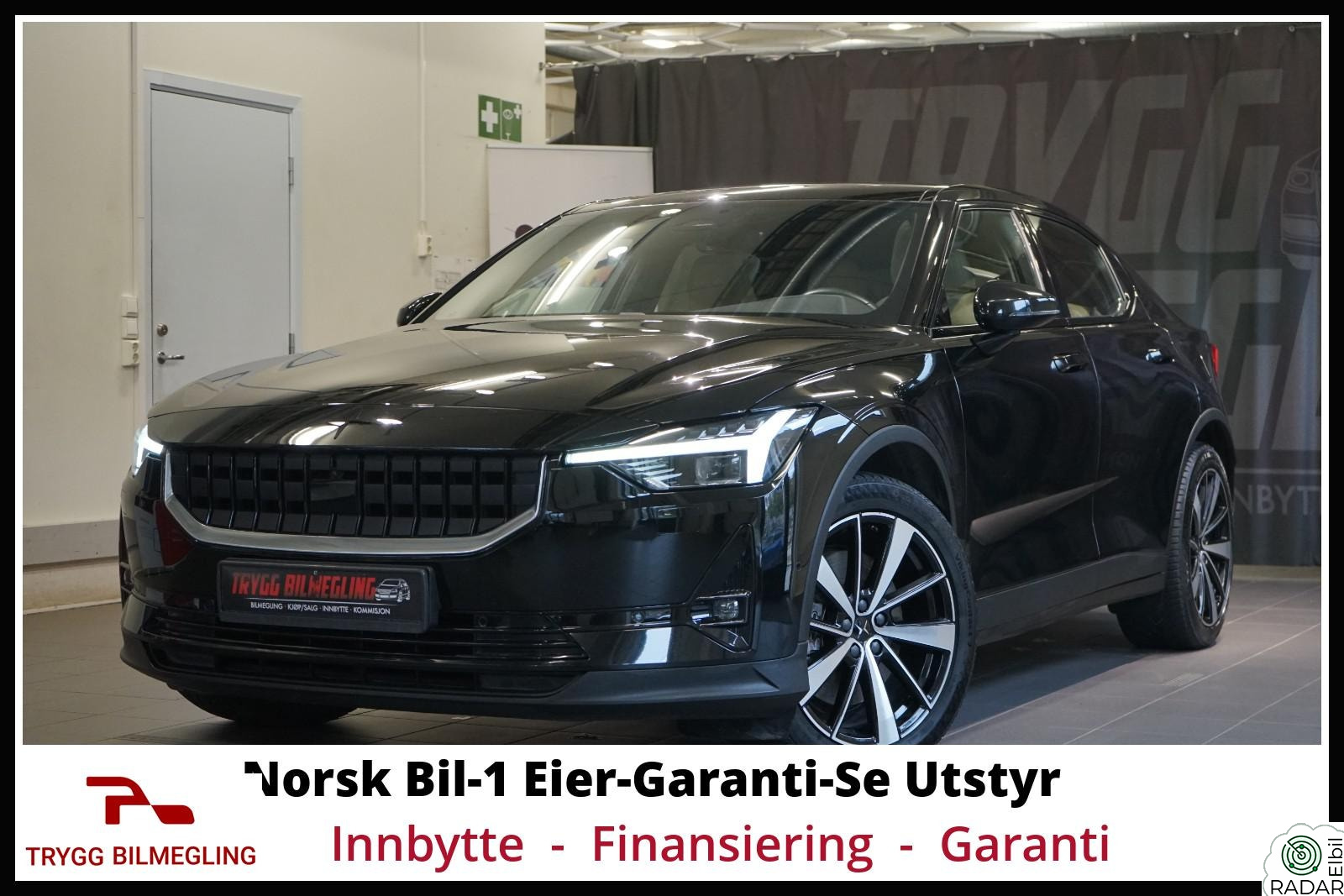 POLESTAR 2 Long Range Utgave-Plus Pakke-Pilot pakke-Se Detaljer+++