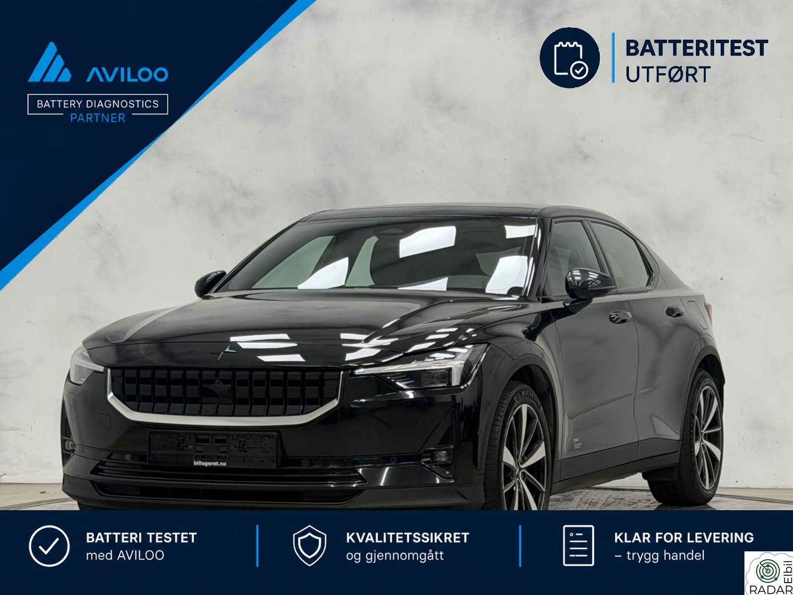 POLESTAR 2 LONG RANGE 4X4 408HK /PILOT/PLUS/ACC/360/LED/HARMAN/+++