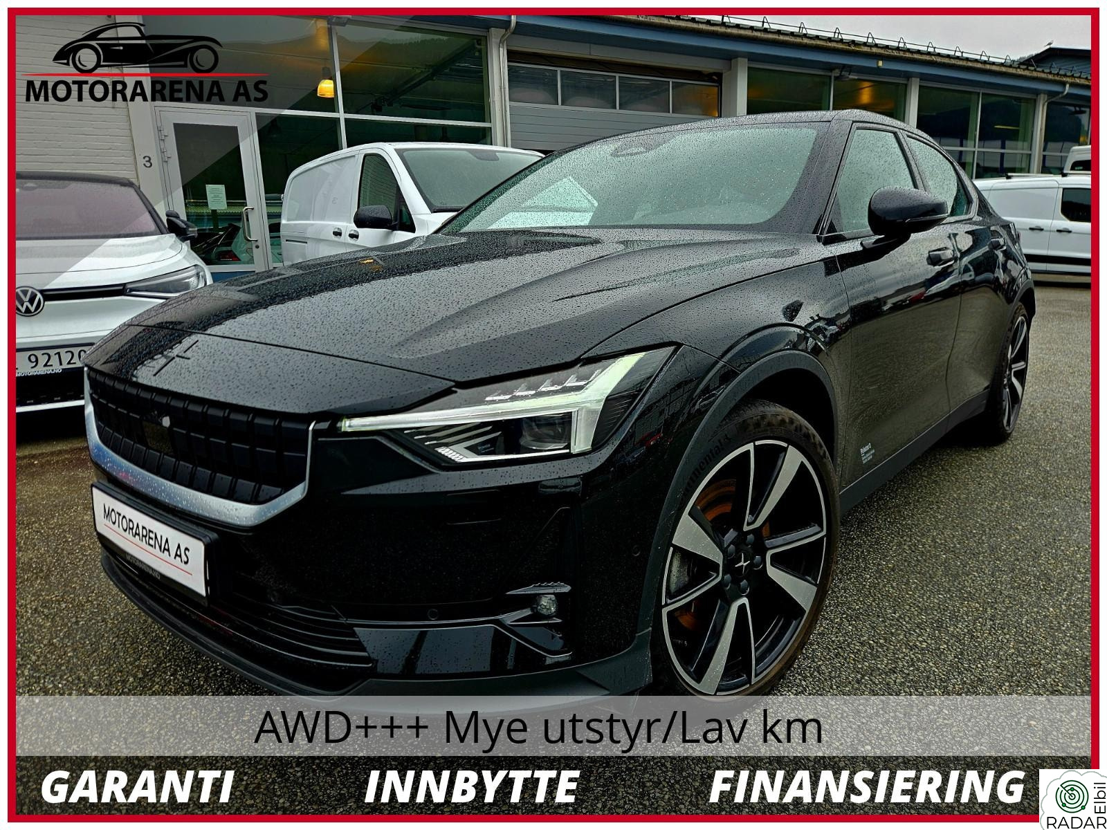 POLESTAR 2 PILOT PLUSS/PANO/SPORTSETER/HARMAN-K/PIXSEL-LYS/HENGERF