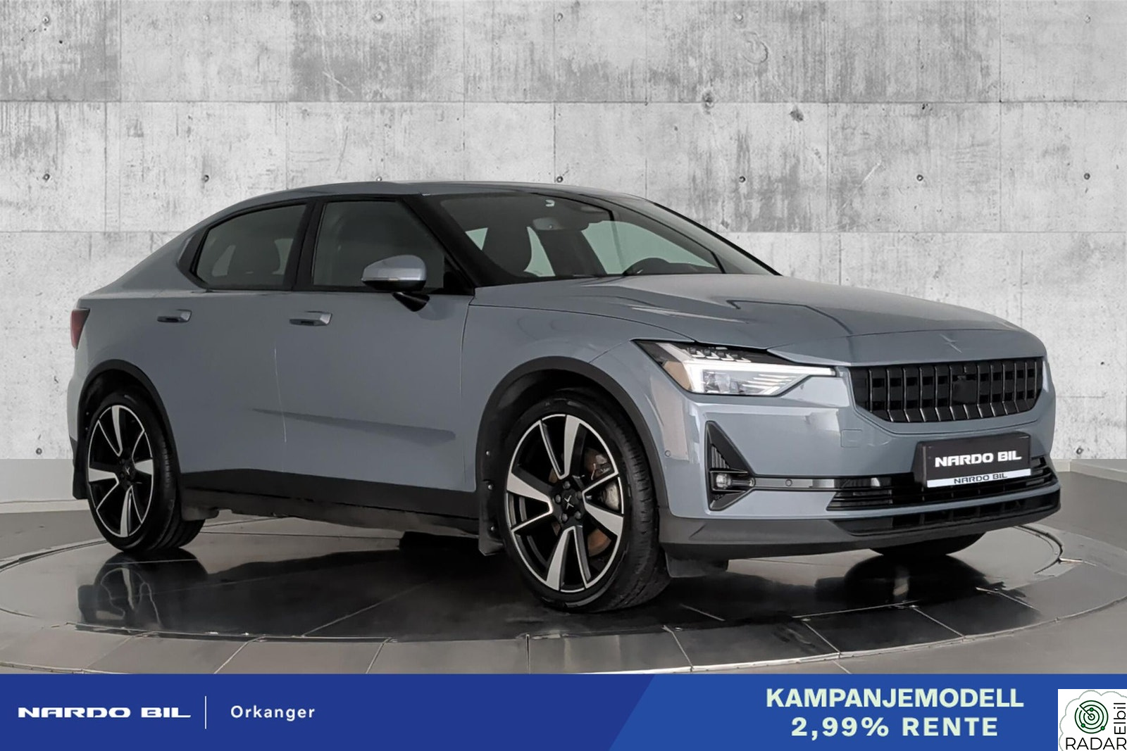 POLESTAR 2 Rentekampanje på brukt Polestar!   fra 2,99%