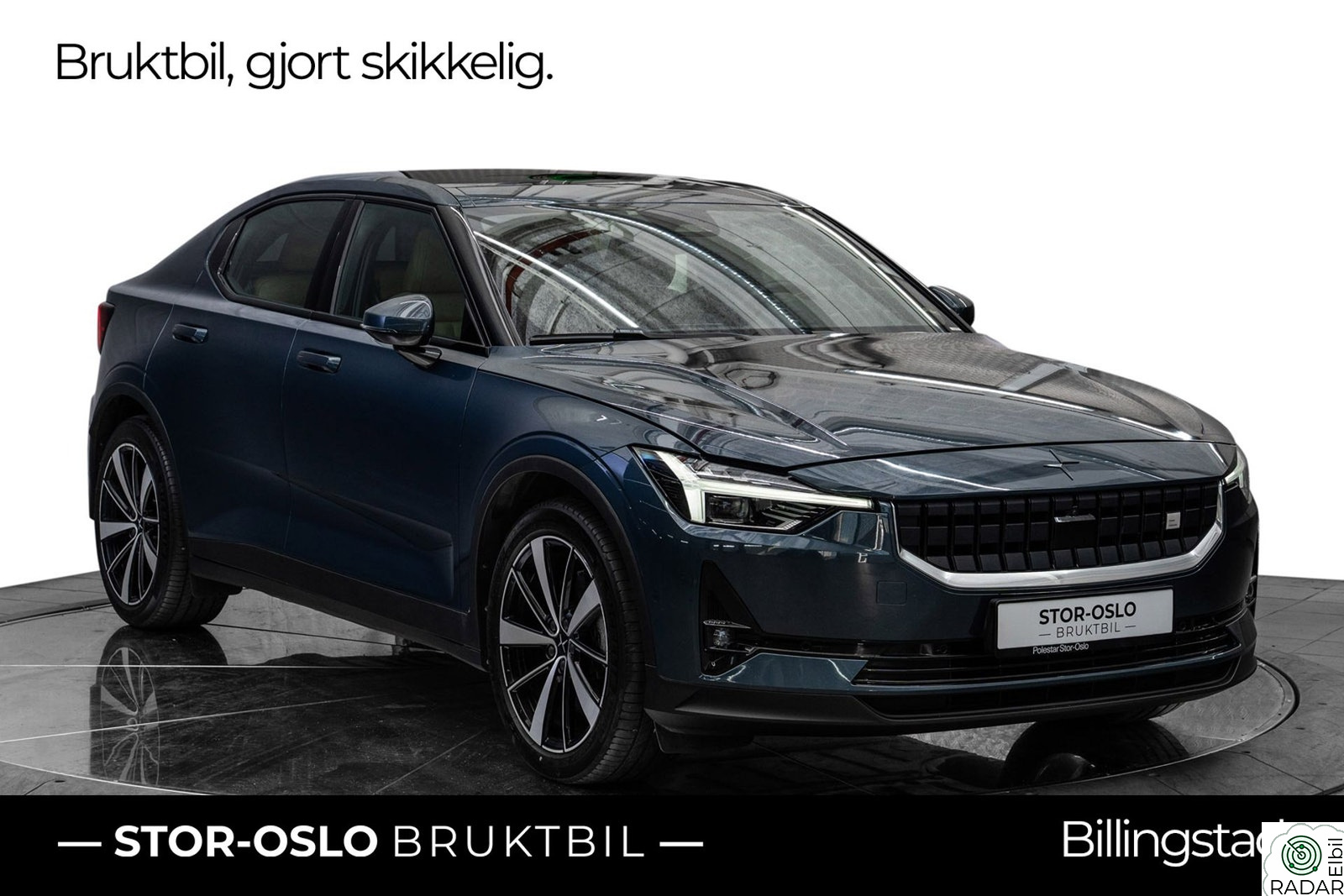 POLESTAR 2 Polestar 2 4x4 Pilot/Plus/360kam/Skinnseter/Krok