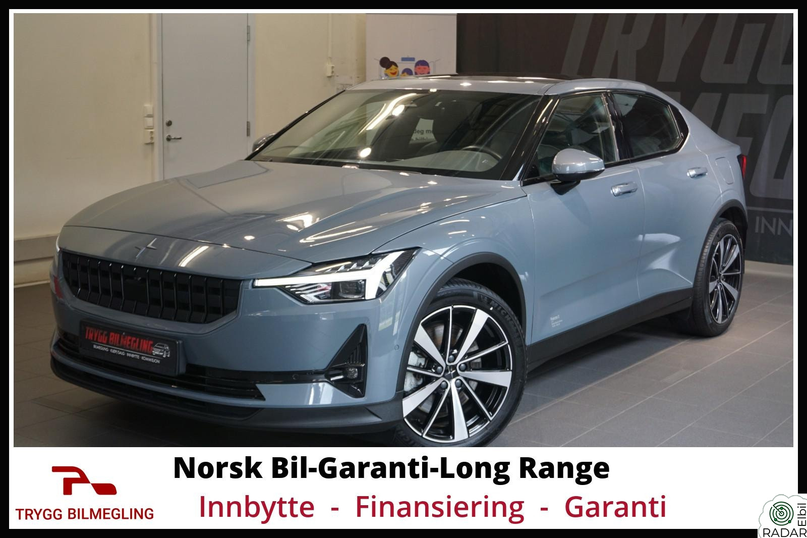 POLESTAR 2 LONG RANGE 4WD-NORSK BIL-1 EIER-SE UTSTYR-SE DETALJER++