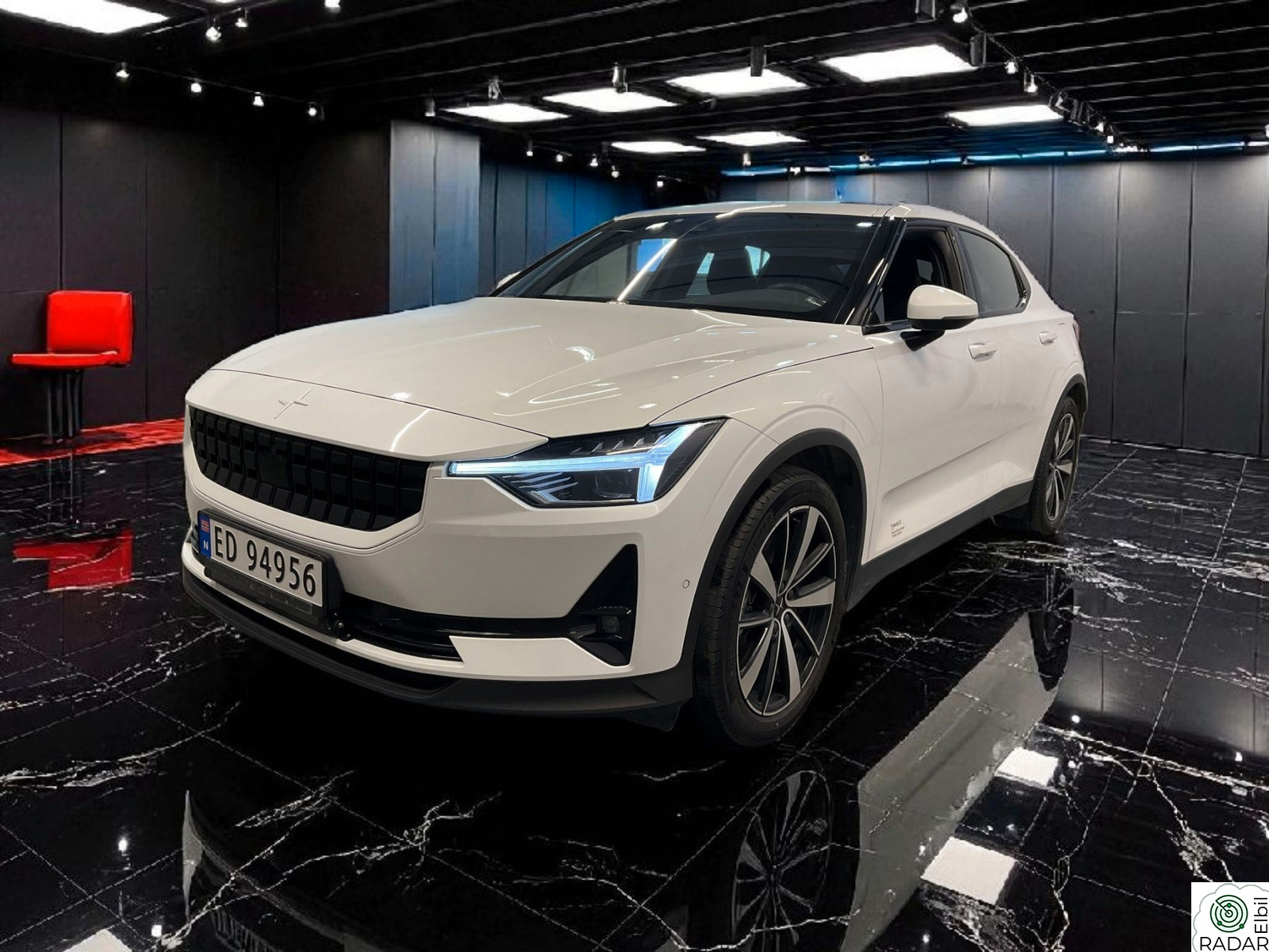 POLESTAR 2 LONG RANGE-470WLPT+AWD+PLUS +PILOT+H&K+KROK+VARMEPUMPE
