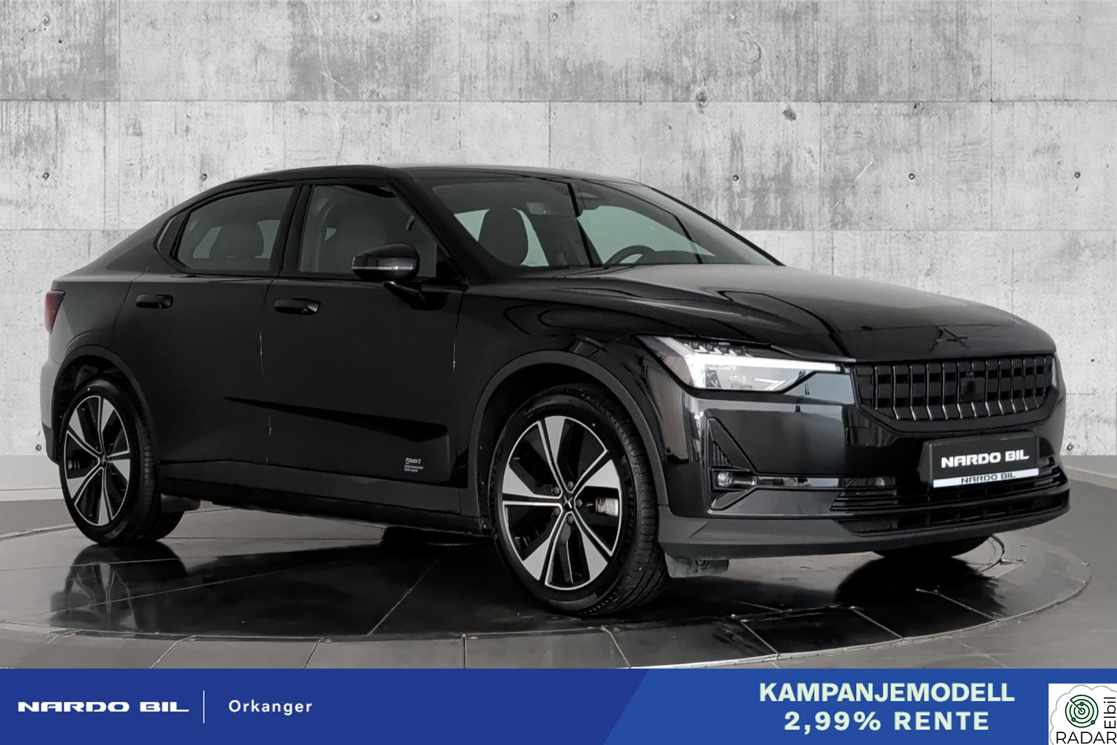 POLESTAR 2 Rentekampanje på brukt Polestar!   fra 2,99%