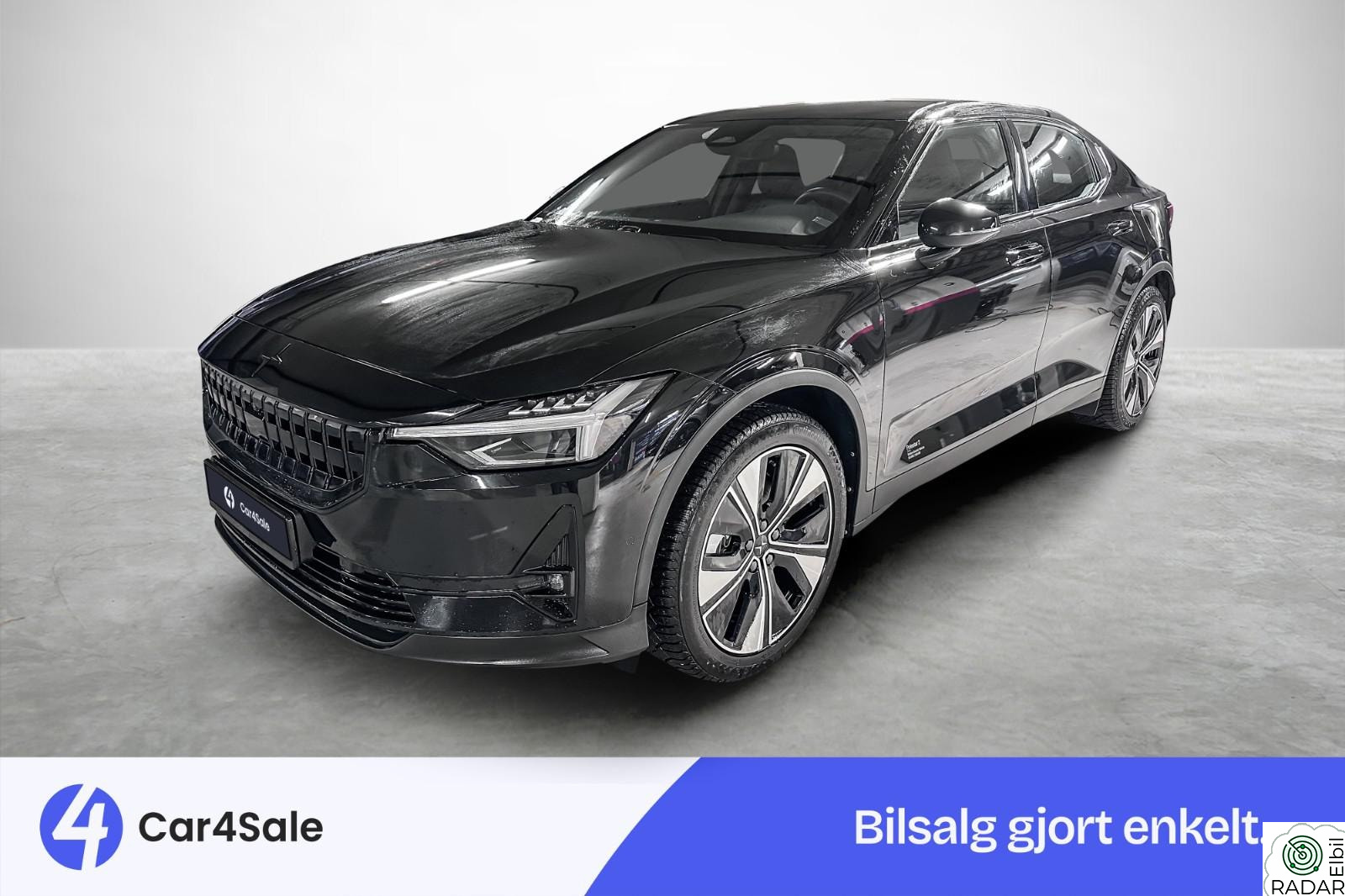 POLESTAR 2 Long Range AWD 486km / Pilot / 360 / 1-eier / Garanti++