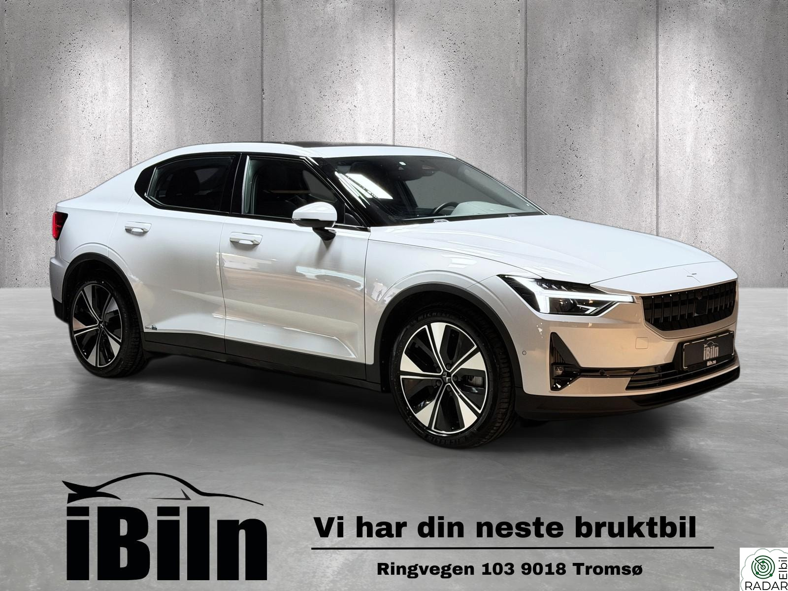 POLESTAR 2 Pilotpakke, Pluspakke, Krok, 1 eier, Panorama, Dropoff+