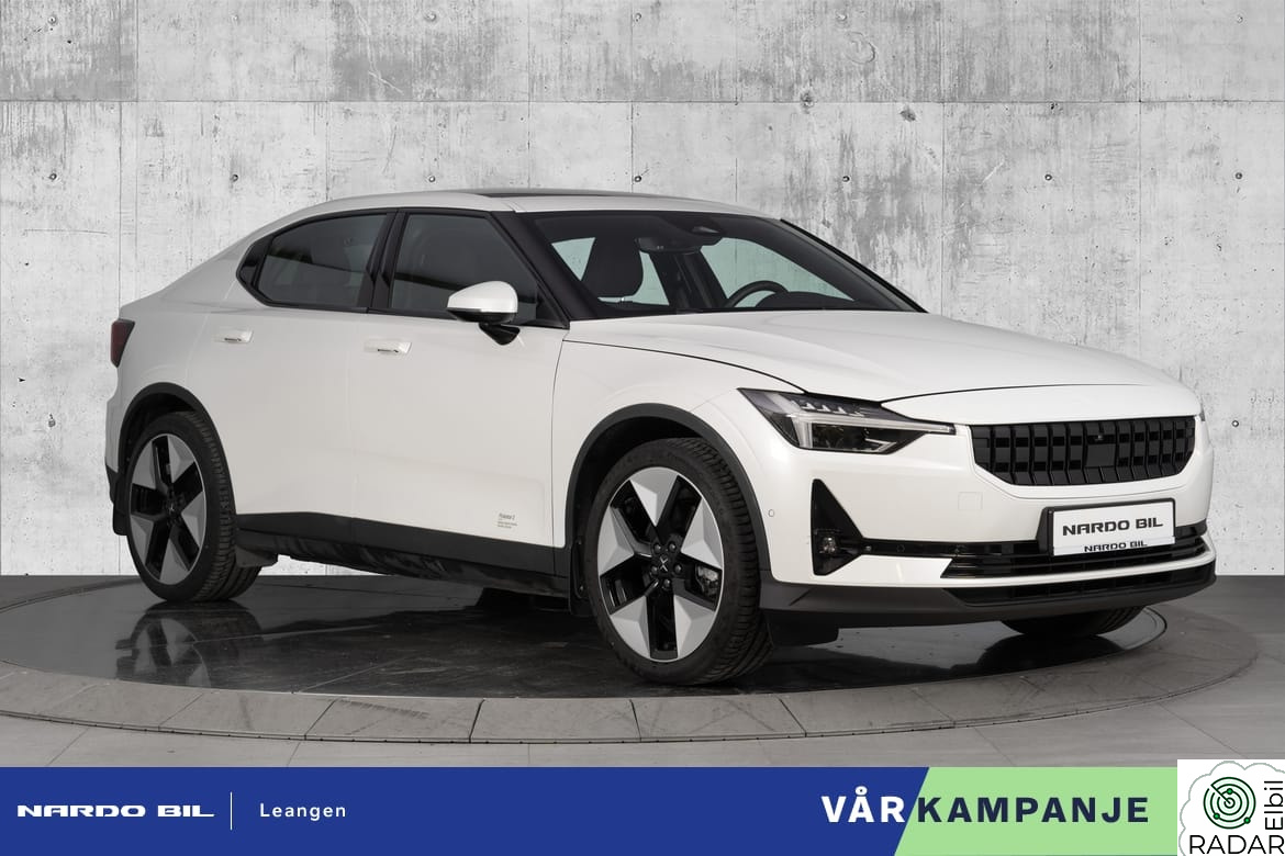 POLESTAR 2 408 hk Plus Pilot. VÅRKAMPANJE med Rente fra kun 2,99%