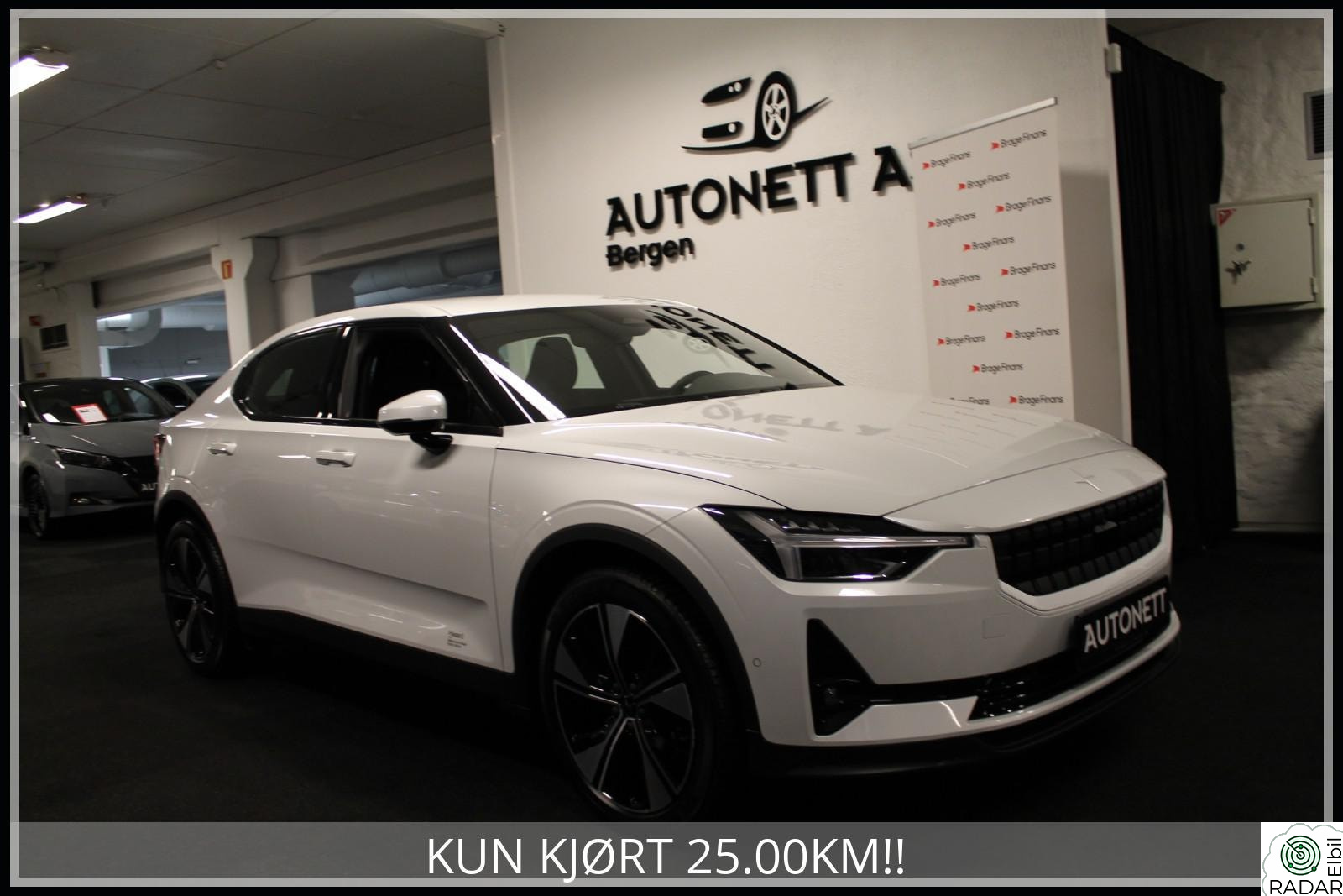 POLESTAR 2 L-Range,4wd,Memory,S+V-Hjul,Serviceavtale/Nybilgaranti!