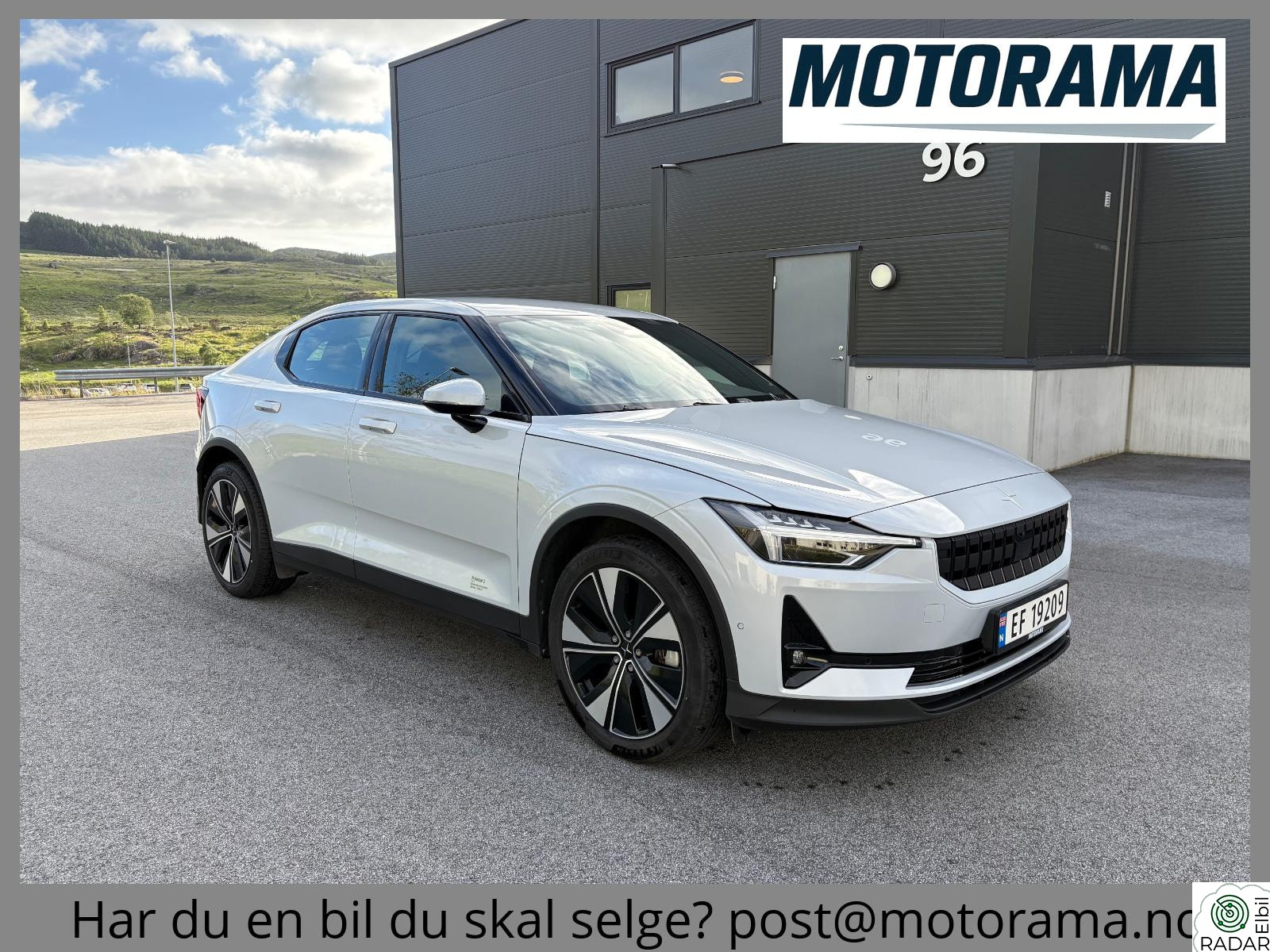 POLESTAR 2 SR | Pilot lite pakke | 360 Kam | ACC | 476km WLTP