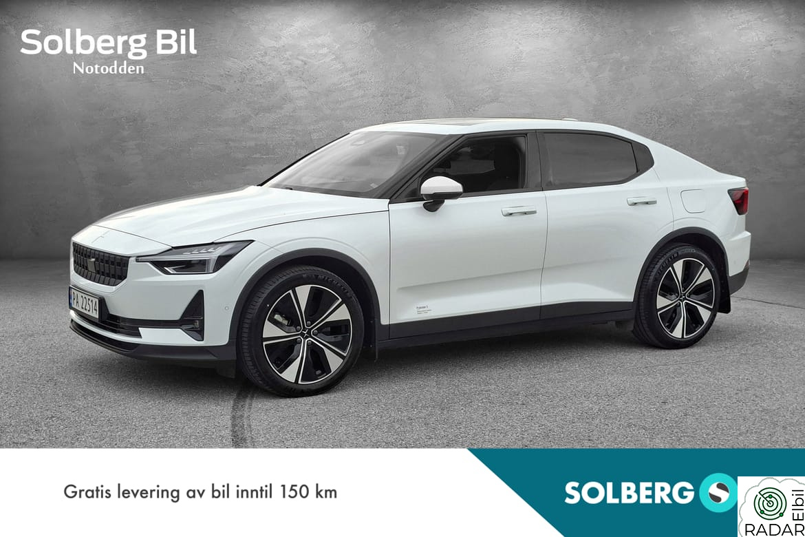 POLESTAR 2 Polestar 2 SR/478km//Pano/360/H&K/ACC/El.sete++