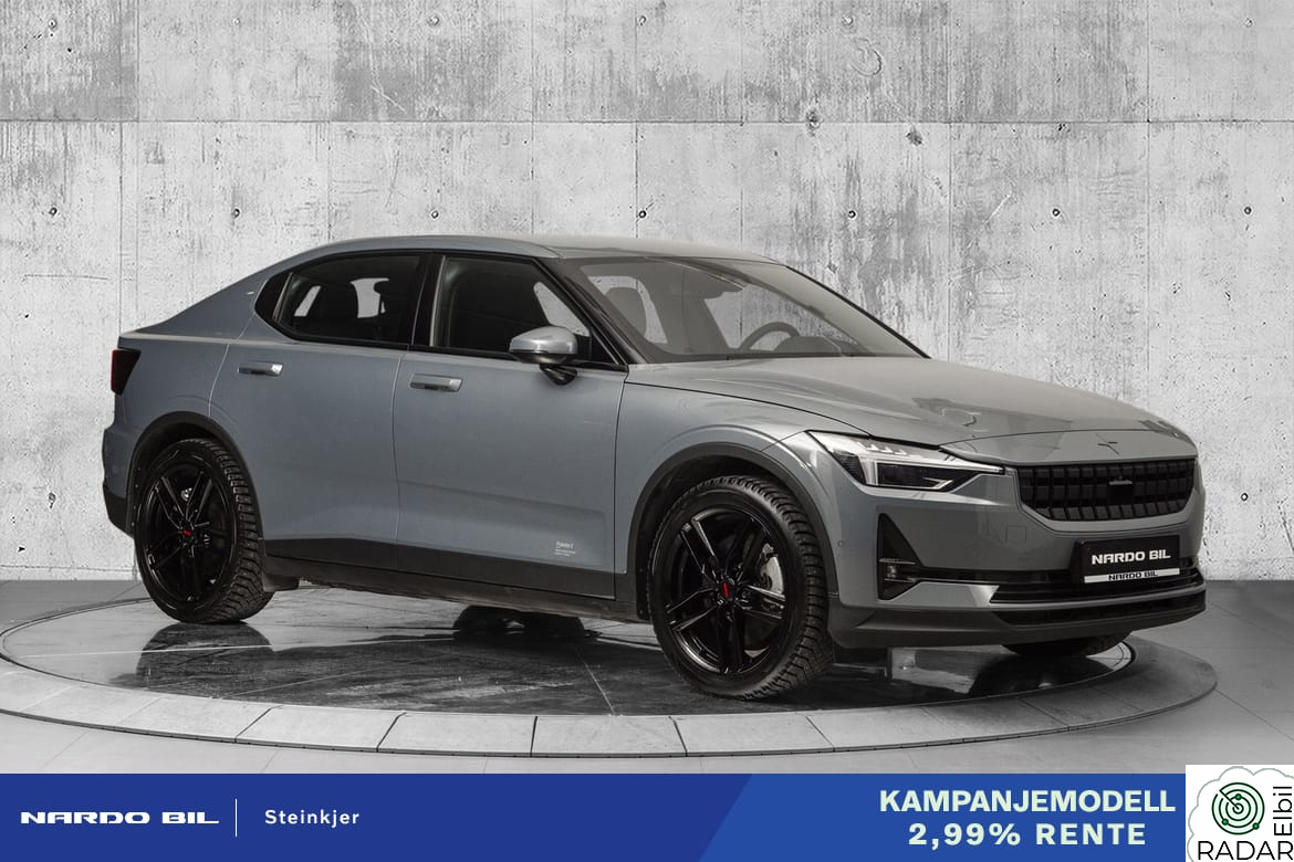 POLESTAR 2 Single Motor 231 hk KROK/KAMERA360°/El-seter m-Minne +