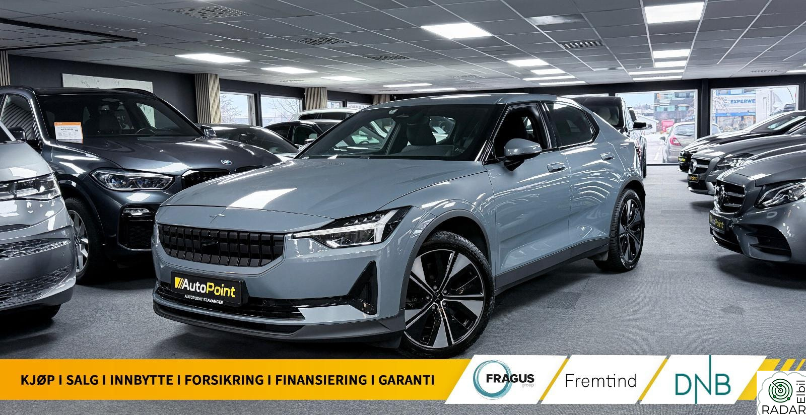 POLESTAR 2 STANDARD/515WLTP/231HK/PREMIUM-GARANTI/EU.11.2026