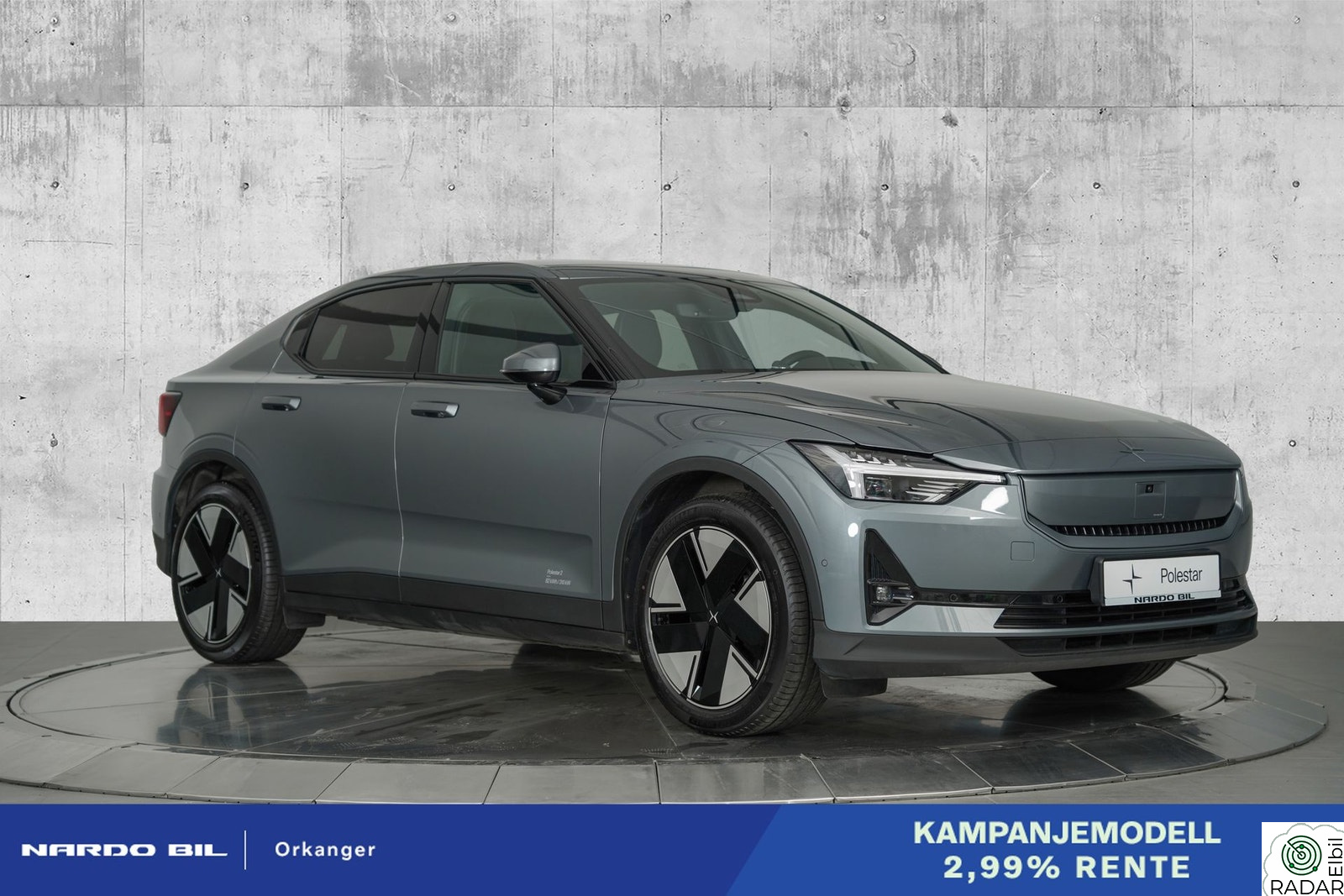 POLESTAR 2 LRDM / AWD / PRIME /PIXEL /421 Hk - 740Nm /596 km WLTP