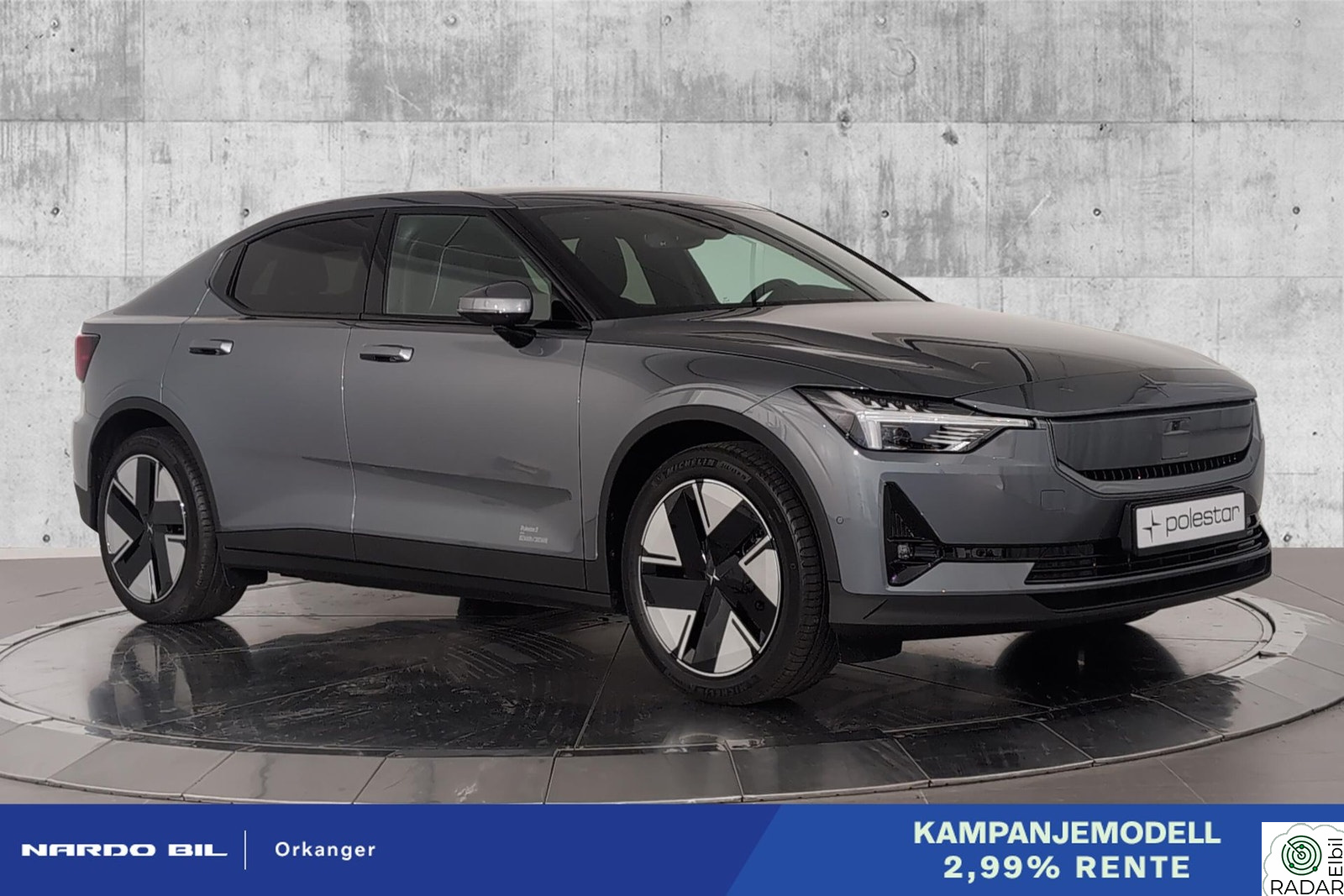 POLESTAR 2 Rentekampanje på brukt Polestar! fra 2,99%