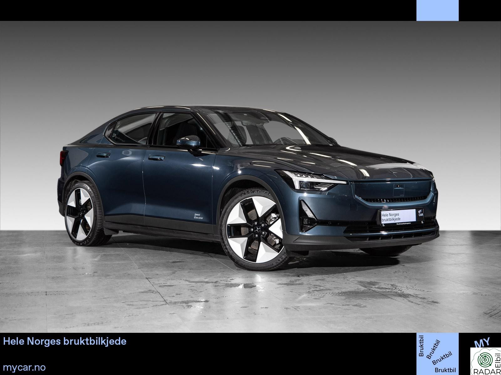 POLESTAR 2 82kWh LR Pilotpakke/Pluspakke/Klimapakke/Pano/H&K/360