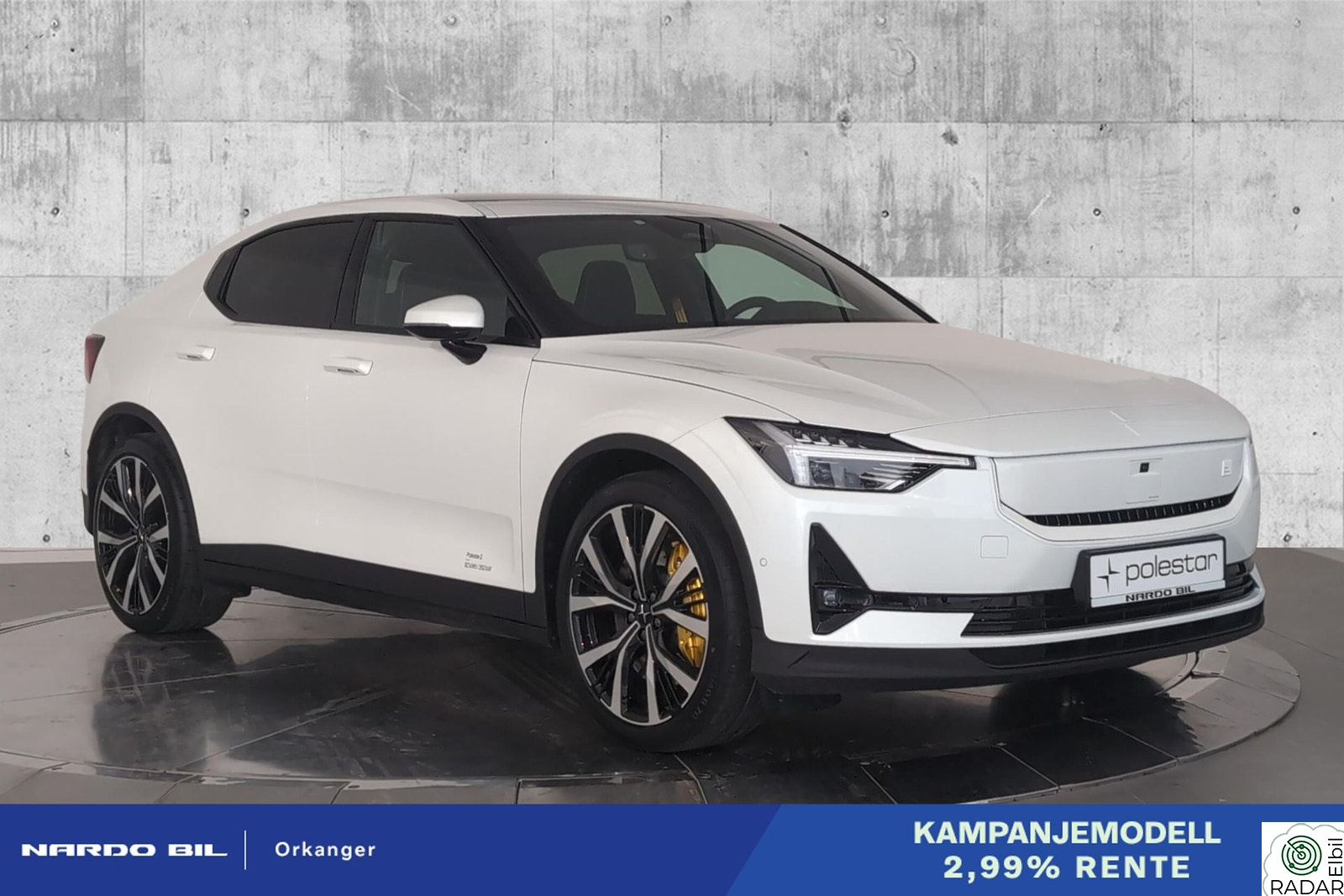 POLESTAR 2 Rentekampanje på brukt Polestar! fra 2,99%