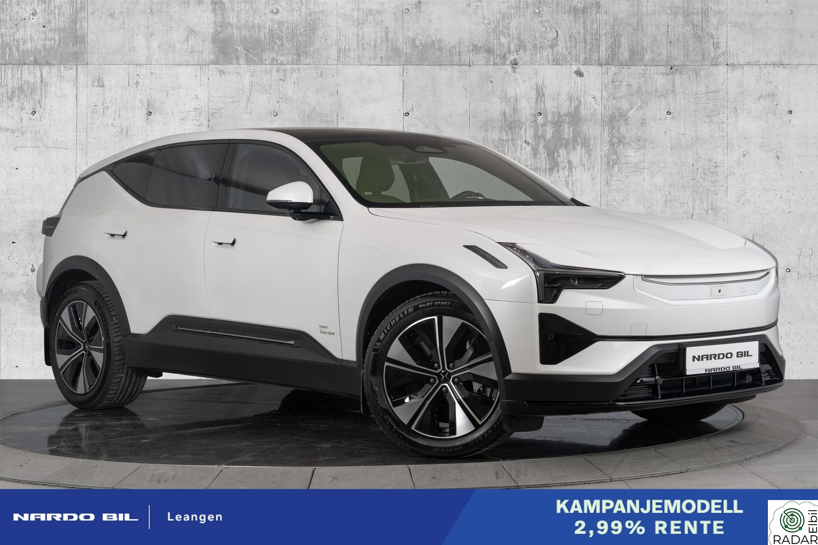 POLESTAR 3 Plus Pilot. 2,99%. Rentekampanje på brukt Polestar!