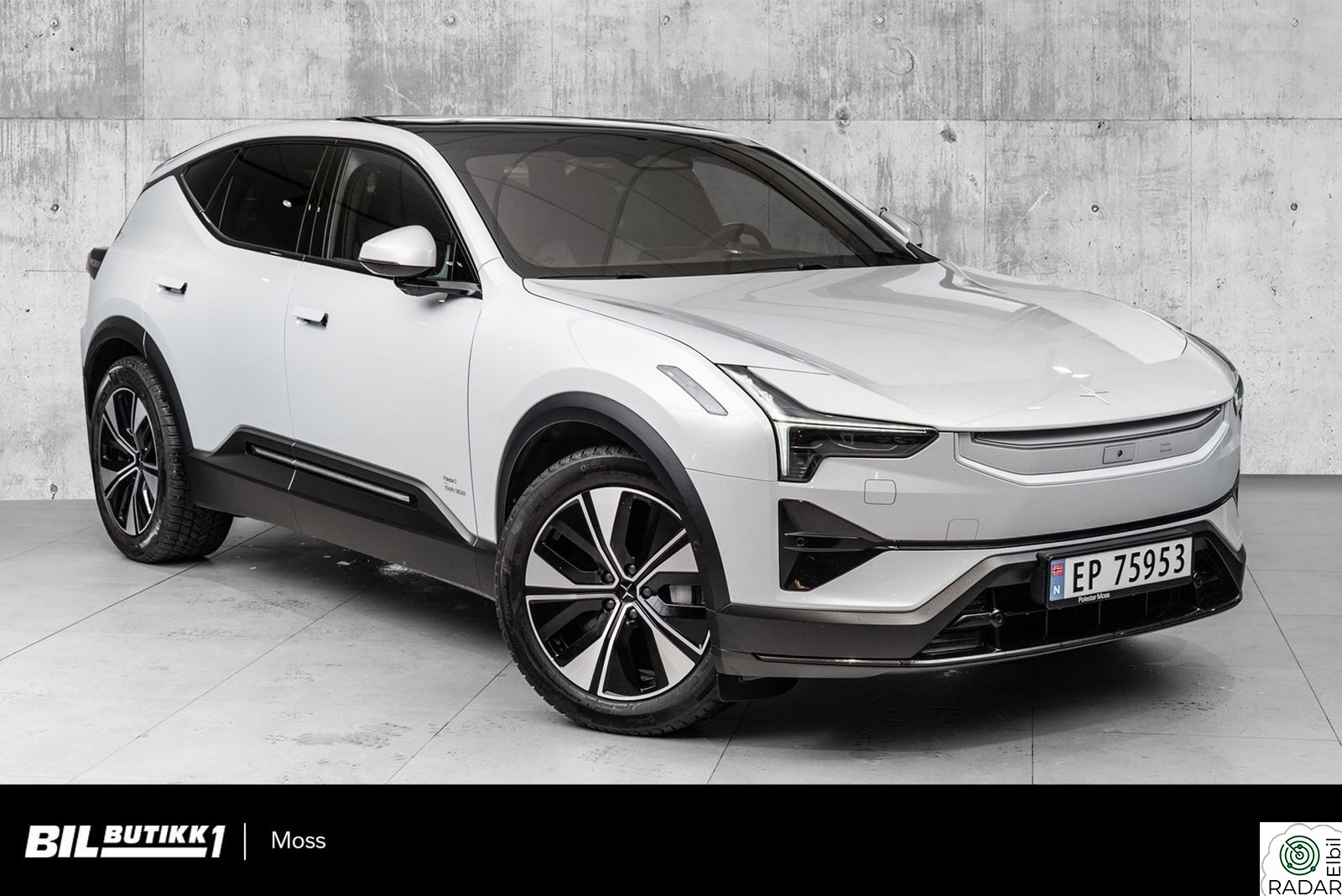 POLESTAR 3 LRDM / Plus-pakke / Pilot-pakke / Nappa skinn / H.feste