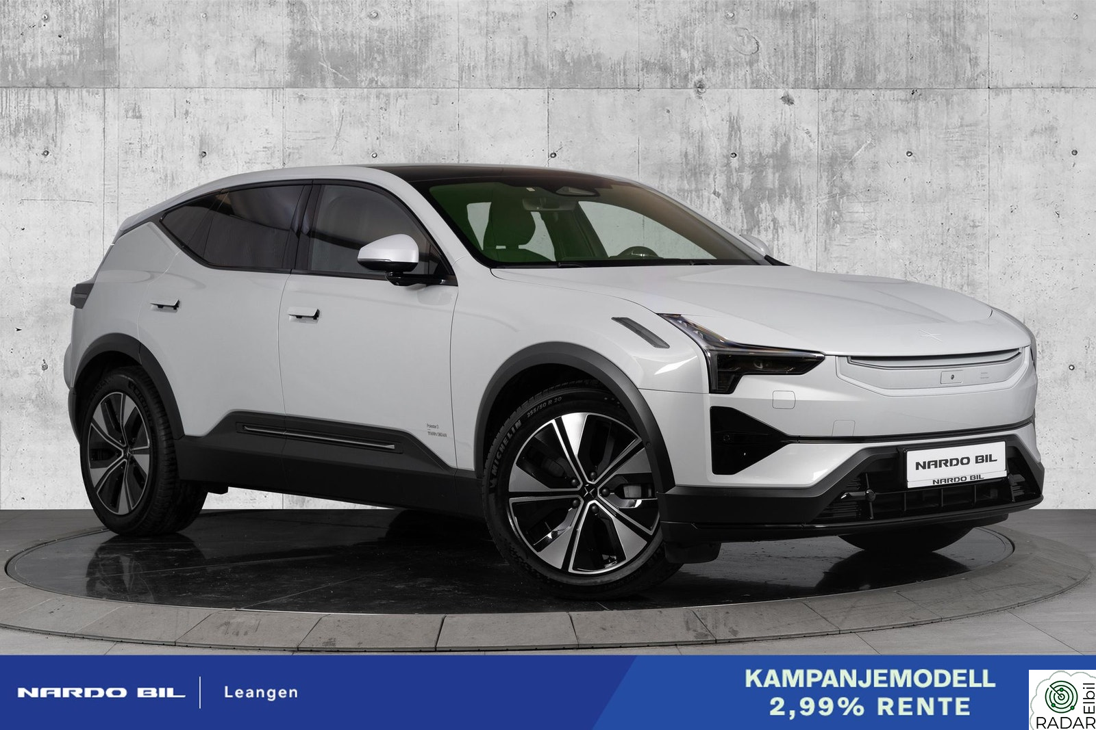 POLESTAR 3 Plus Pilot. 2,99%. Rentekampanje på brukt Polestar!