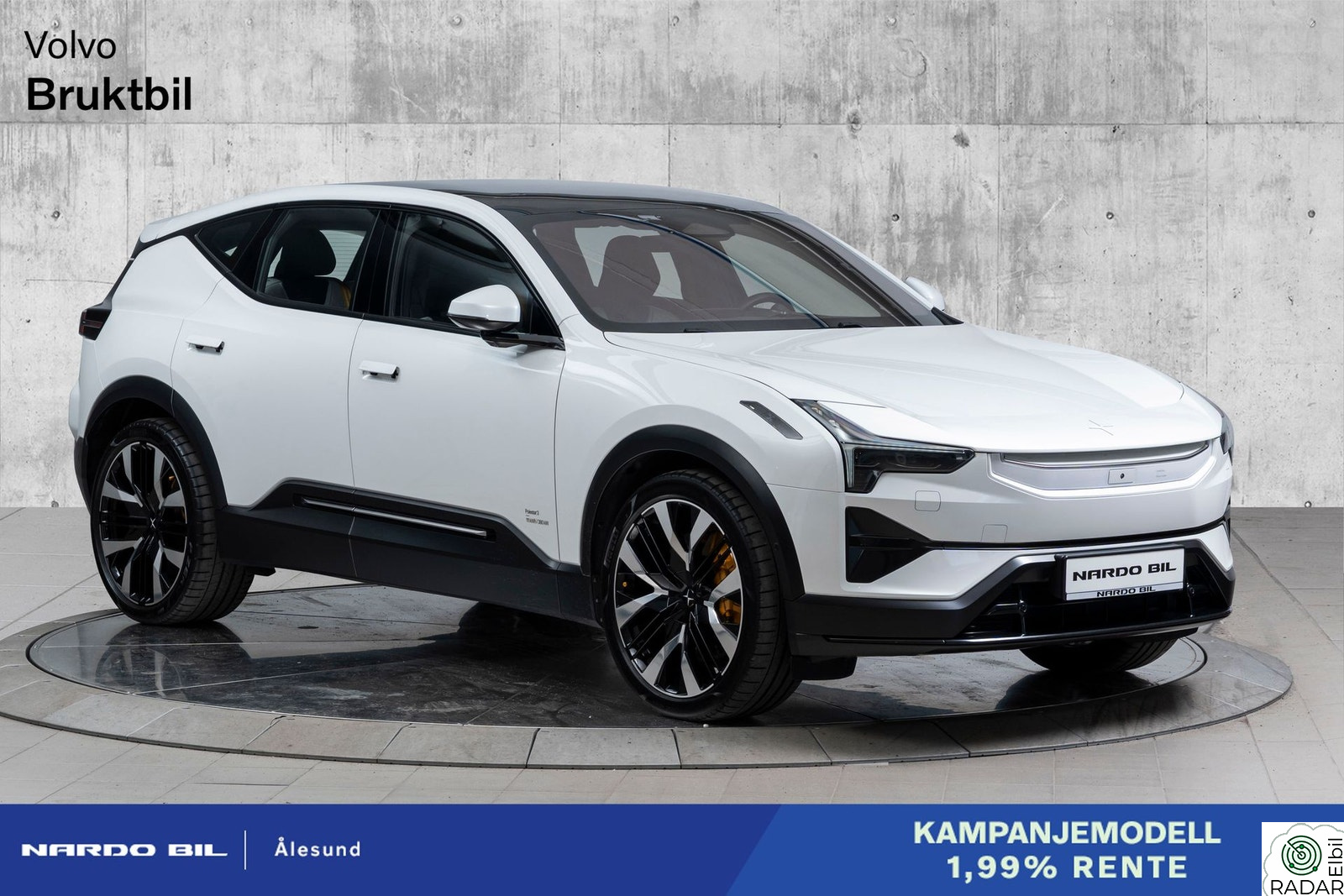 POLESTAR 3 2,99% | Luft | Bowers | Krok | 360 | Massasje ++