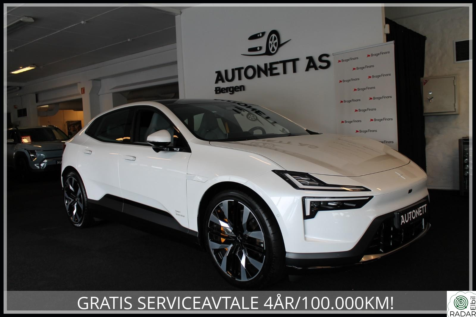 POLESTAR 4 Performance,Awd,22",Pano,Pilot Plus,Pixel,SERVICEAVTALE
