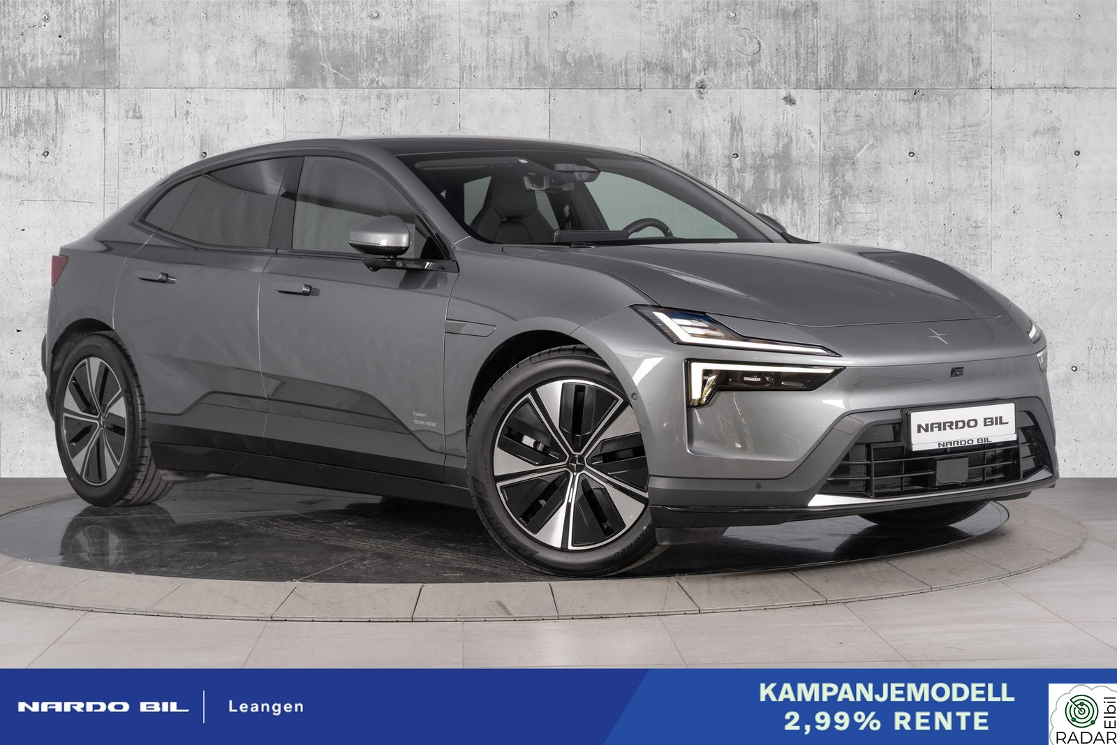 POLESTAR 4 Plus Pilot. 2,99%. Rentekampanje på brukt Polestar!