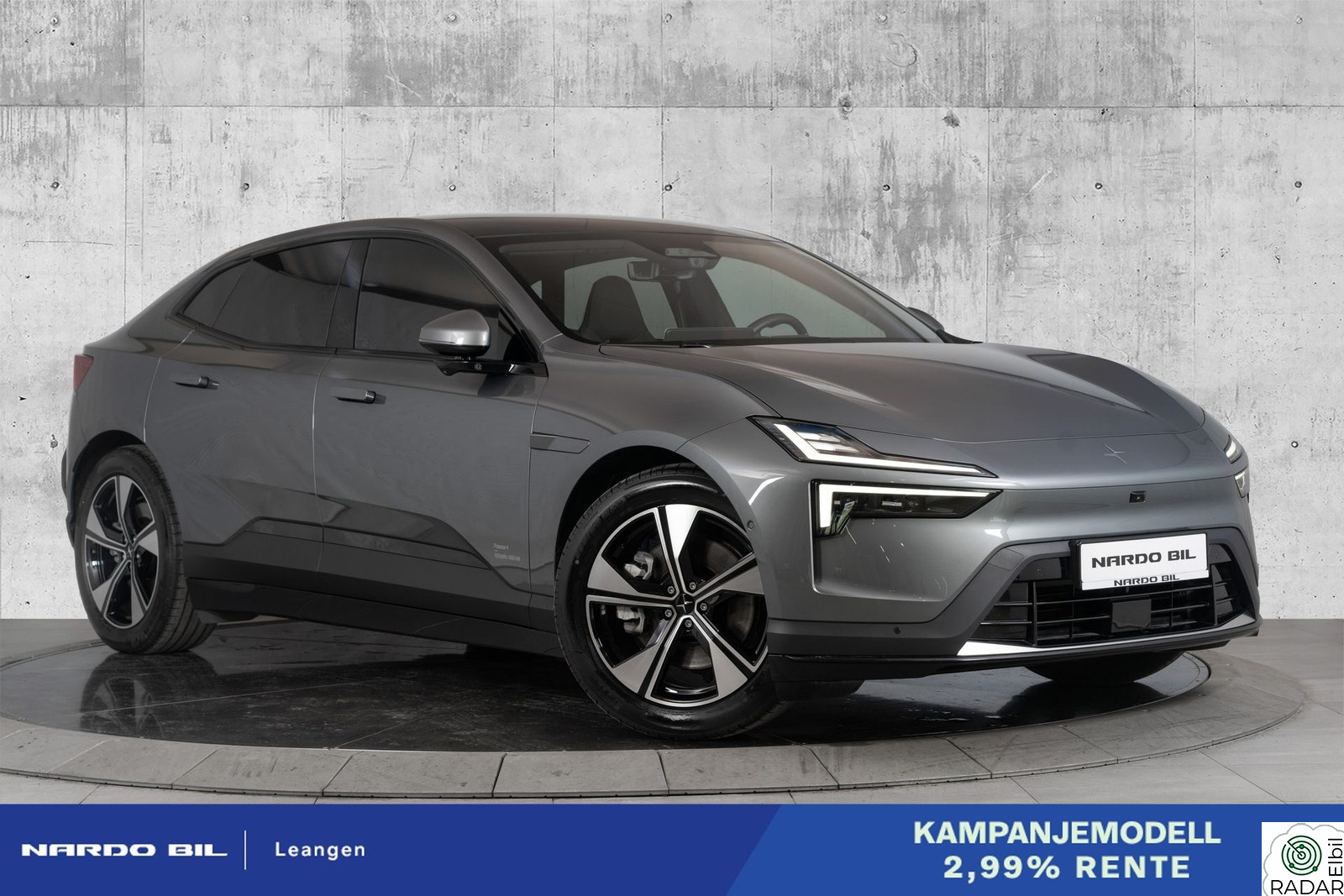 POLESTAR 4 Plus Pilot. 2,99%. Rentekampanje på brukt Polestar!
