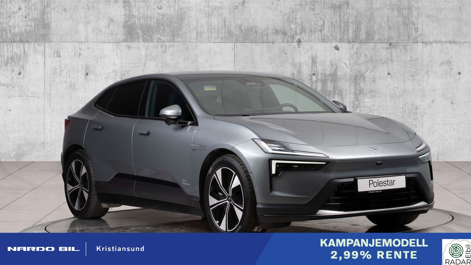 POLESTAR 4 Rentekampanje på brukt Polestar! fra 2,99%