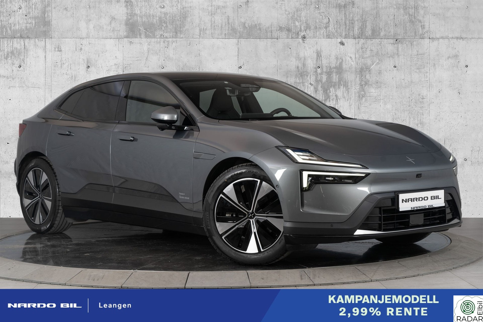POLESTAR 4 Plus Pilot. 2,99%. Rentekampanje på brukt Polestar!