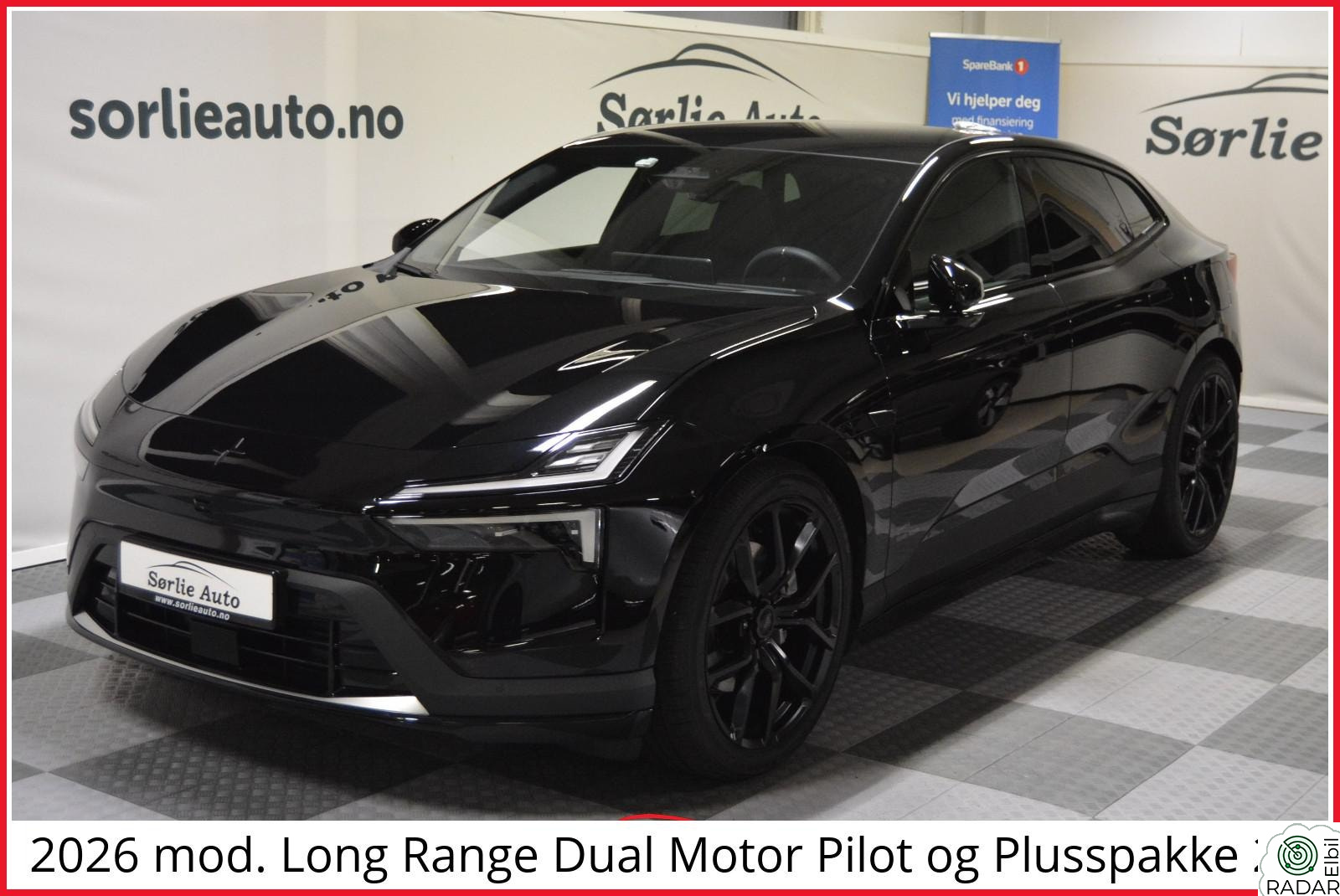POLESTAR 4 2026 mod. Long Range Dual Motor Pilot og Plusspakke 22"