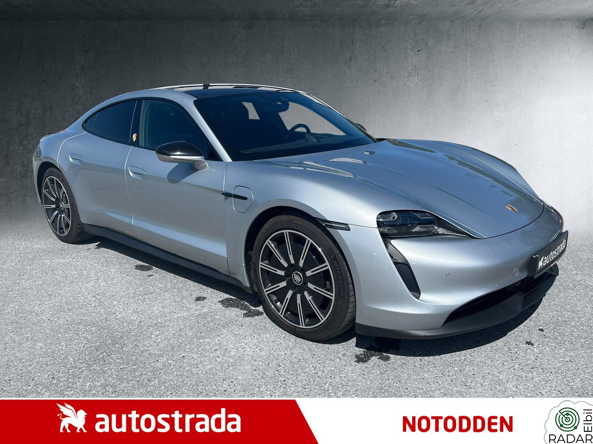 PORSCHE Taycan Pen bil. mye utstyr . Lav KM. Batteri 93 kWh