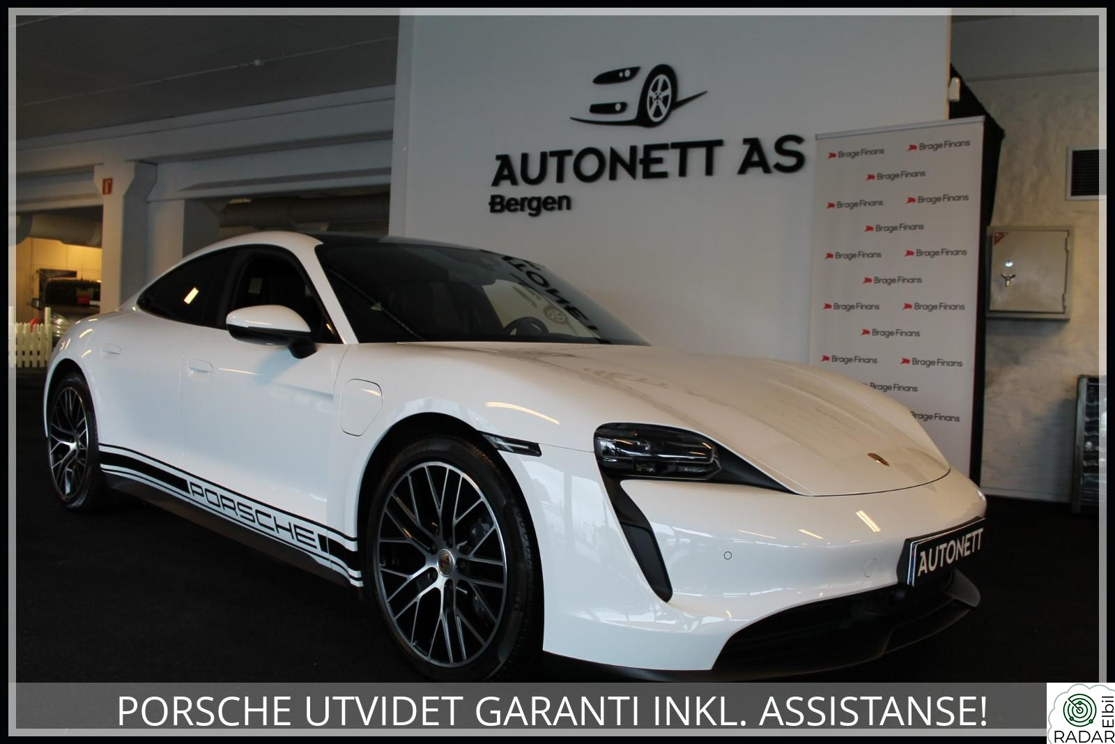 PORSCHE Taycan PAW GARANTI,111 PUNKT SJEKK,LAV KM,MEGET PEN BIL,NORSK!