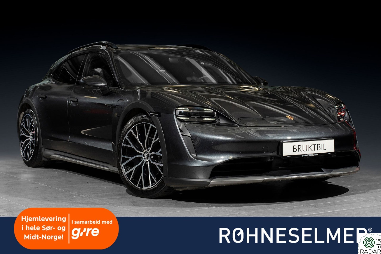 PORSCHE Taycan 4 Bose | Rear.Ax | Sp.Chrono | Pano | Varmepumpe