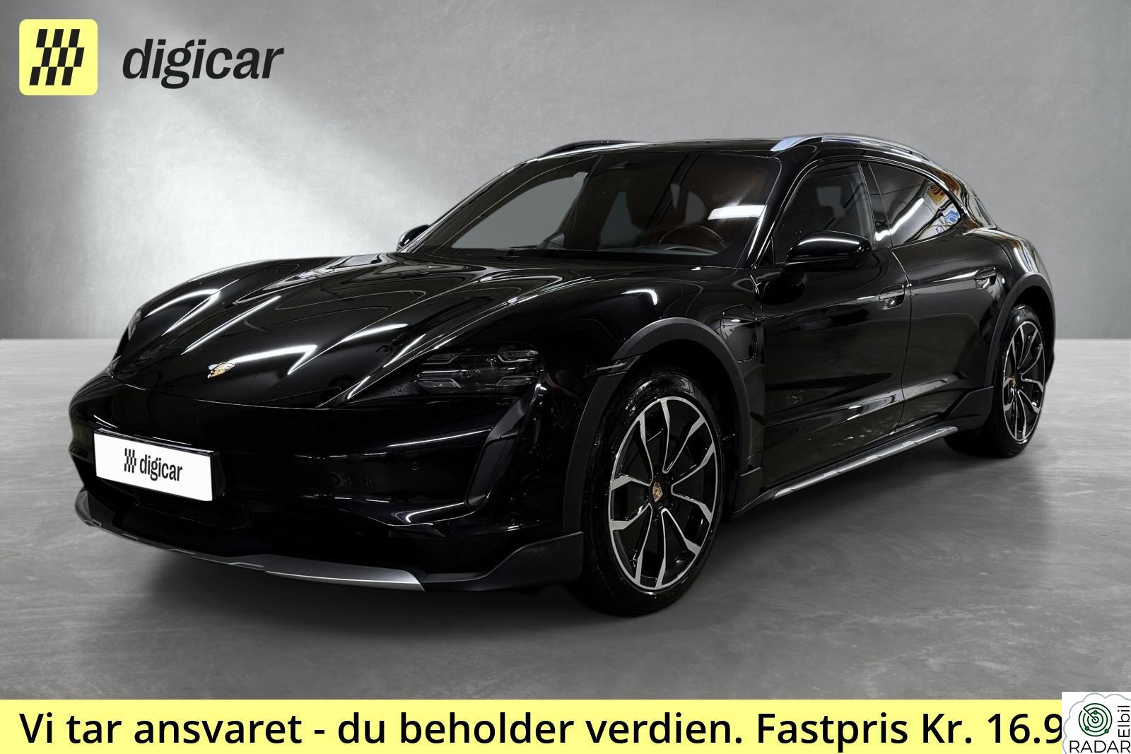 PORSCHE Taycan 4 4 / SpChrono / Pano / Bose / Matrix / Firehjulstyring /