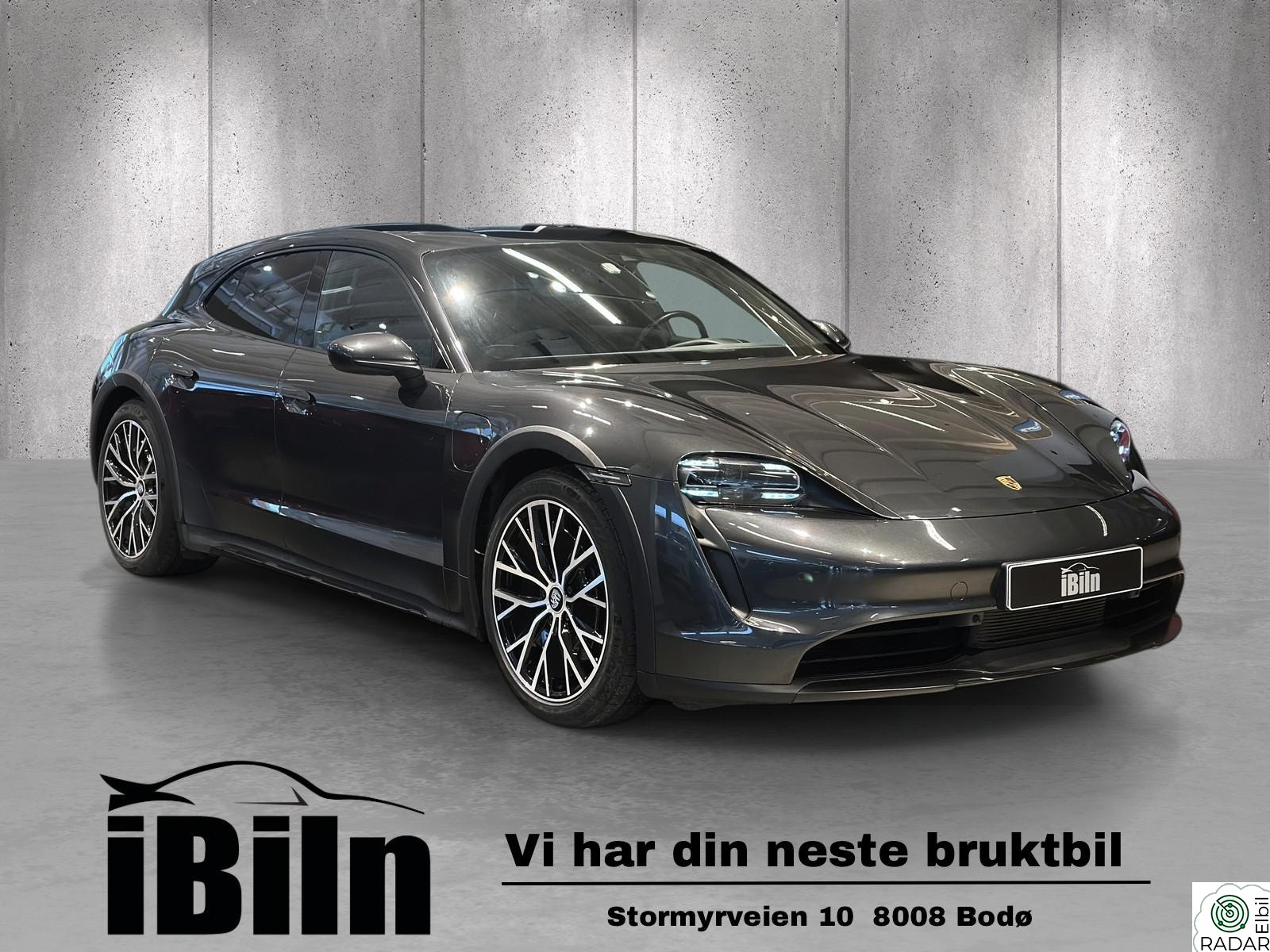 PORSCHE Taycan 4 4 Cross Turismo, PASM, PDLS Plus, Lav Km!, 8x Nye dekk+