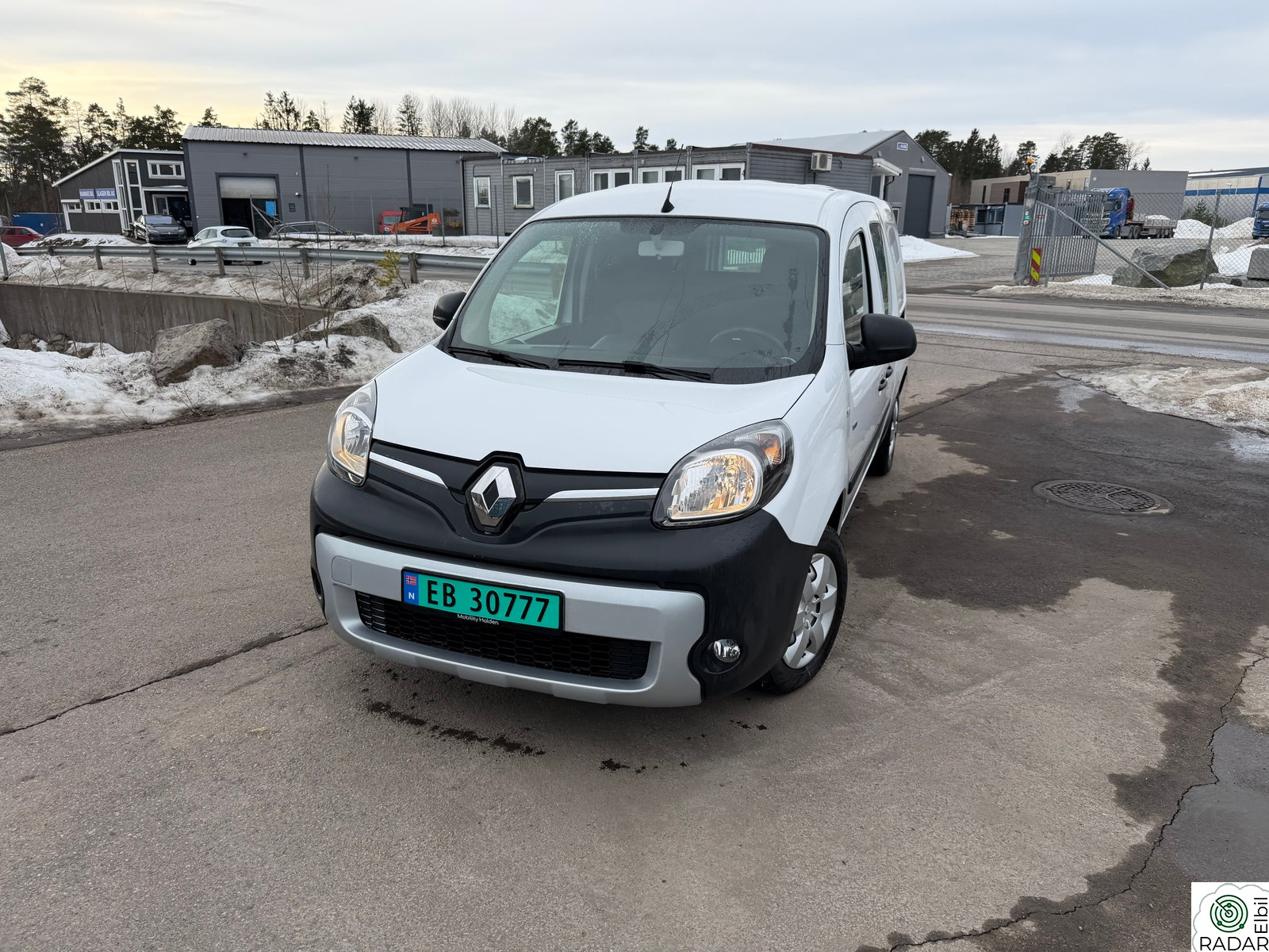 RENAULT KANGOO EXPRESS Z.E. ZE33 MAXI,RYGGEKAMERA,LAV KM!